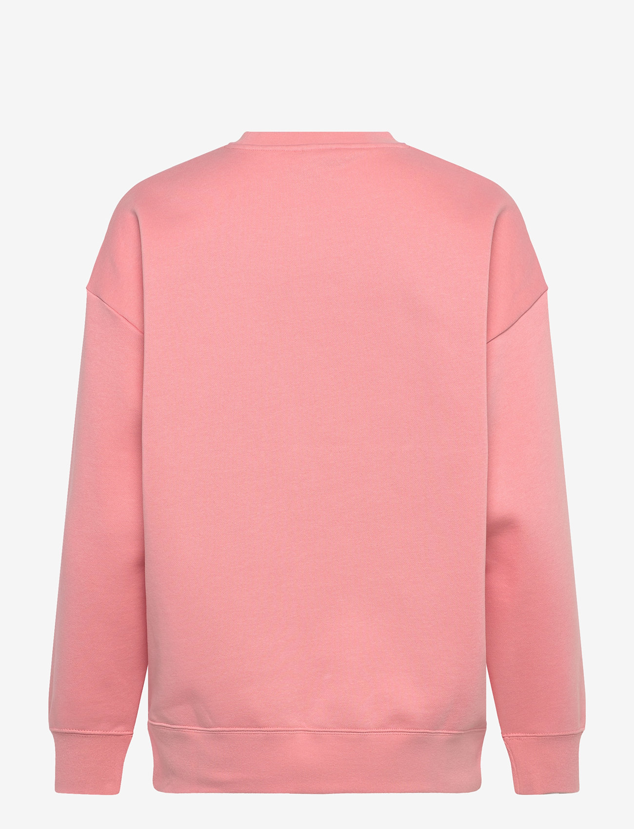 PUMA - ESS Oversized Crew FL - tops - pink fruit - 1