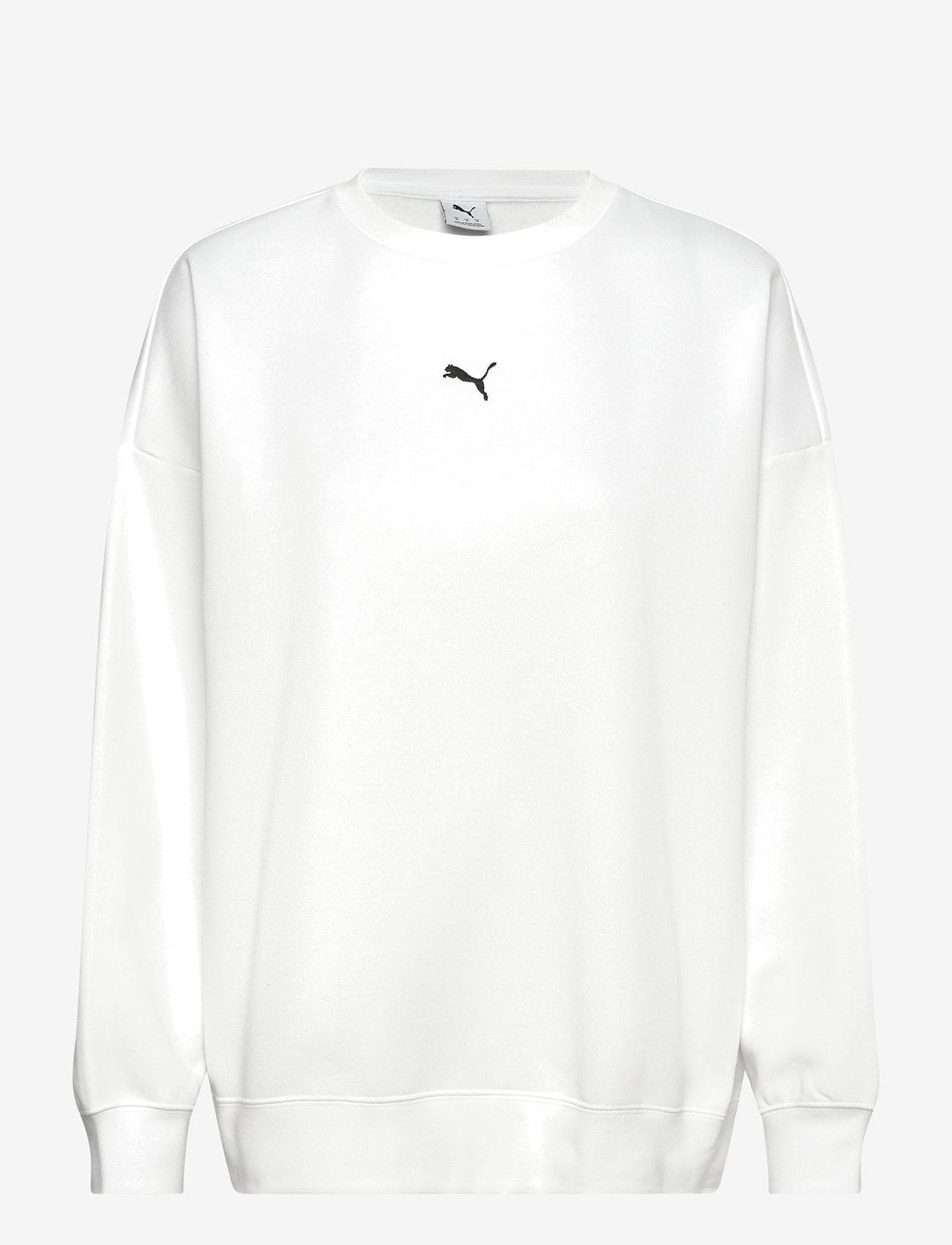 PUMA - ESS Oversized Crew FL - dressipluusid - puma white - 0