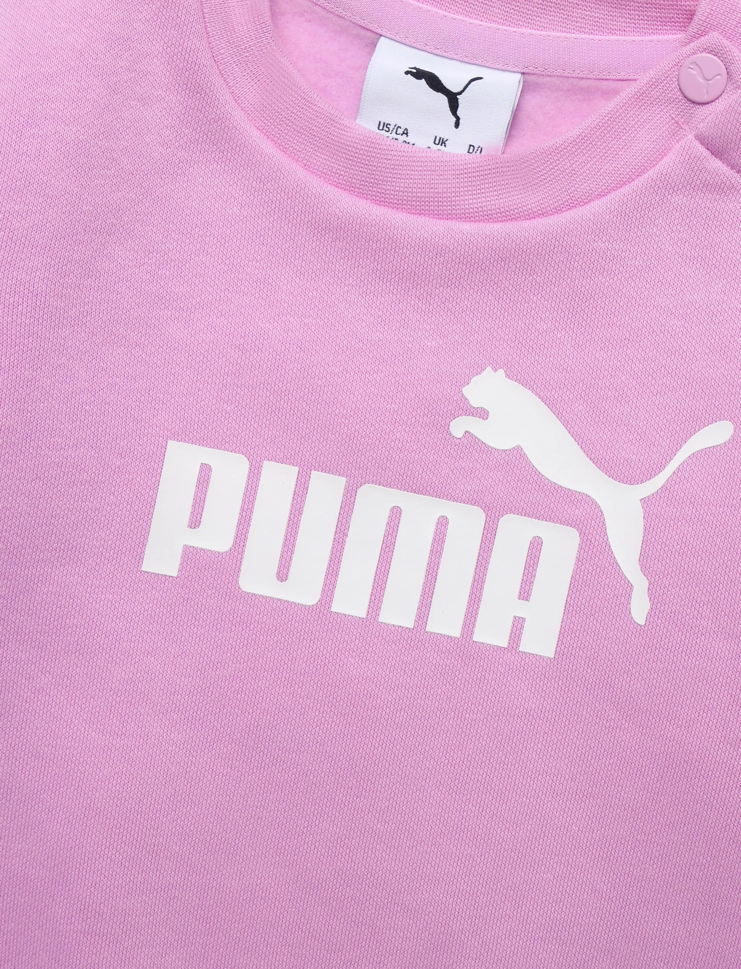PUMA - MINICATS ESS Crew Set FL INF - joggingset & tvådelade set - mauve glow - 4