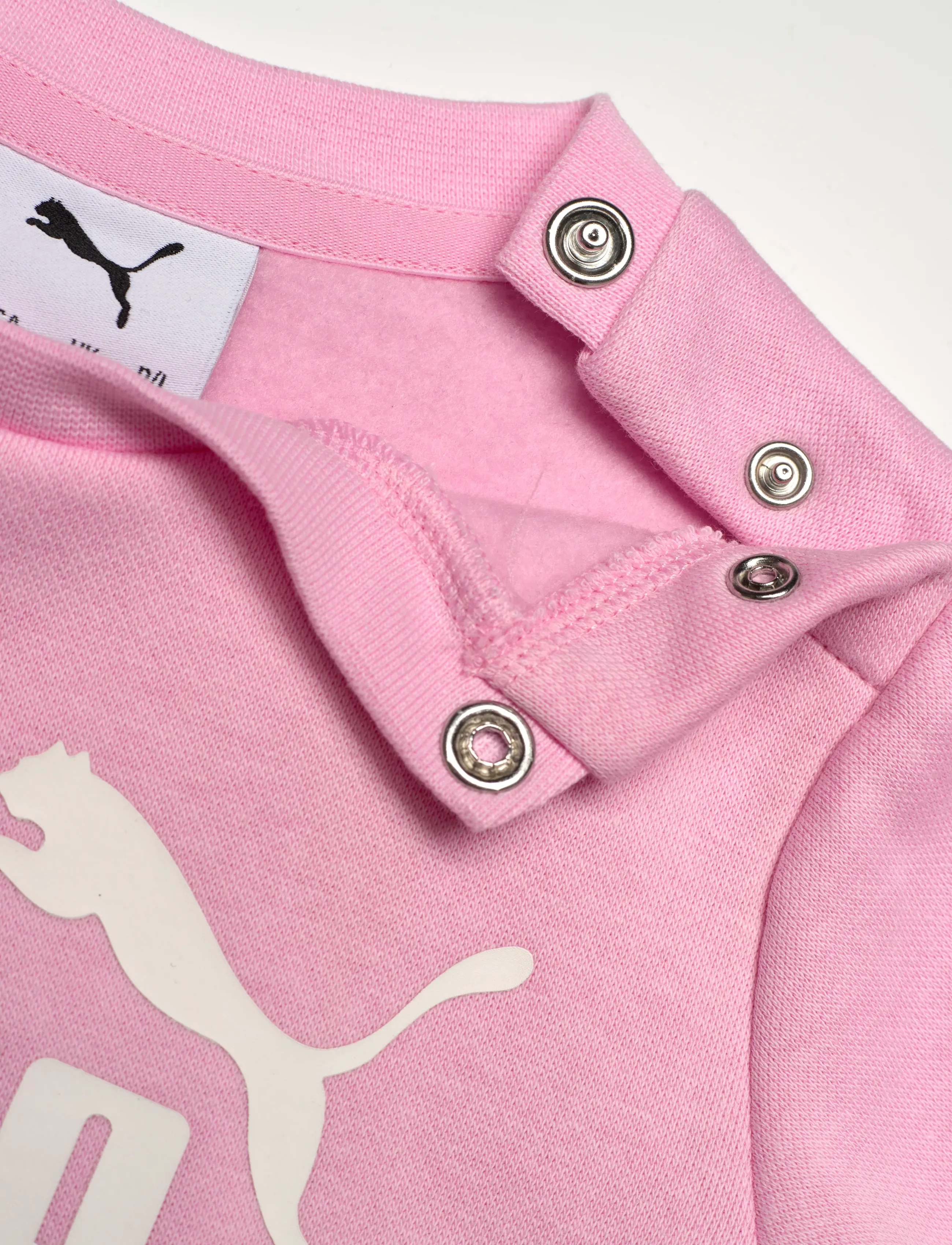 PUMA - MINICATS ESS Crew Set FL INF - sportiniai kostiumai - pink shimmer - 3