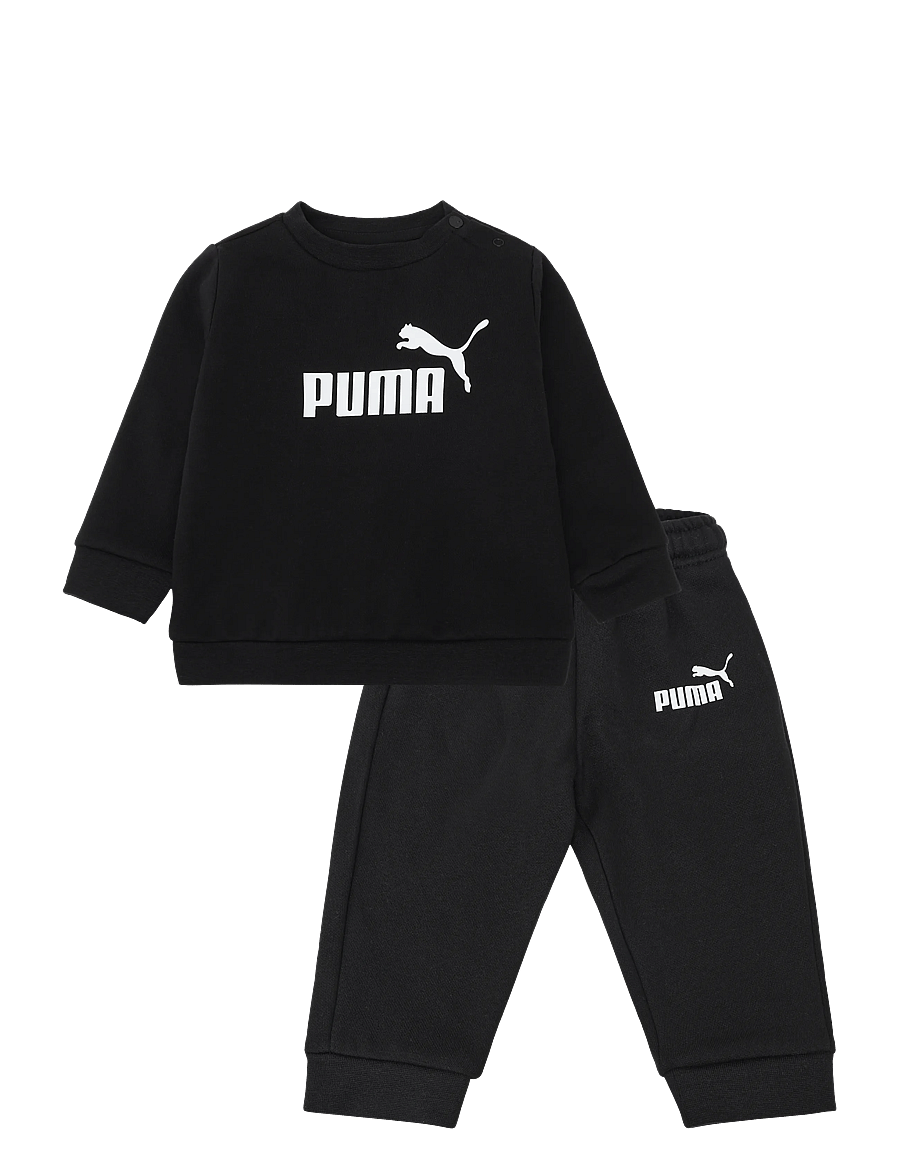 PUMA - MINICATS ESS Crew Set FL INF - joggingset & tvådelade set - puma black - 0