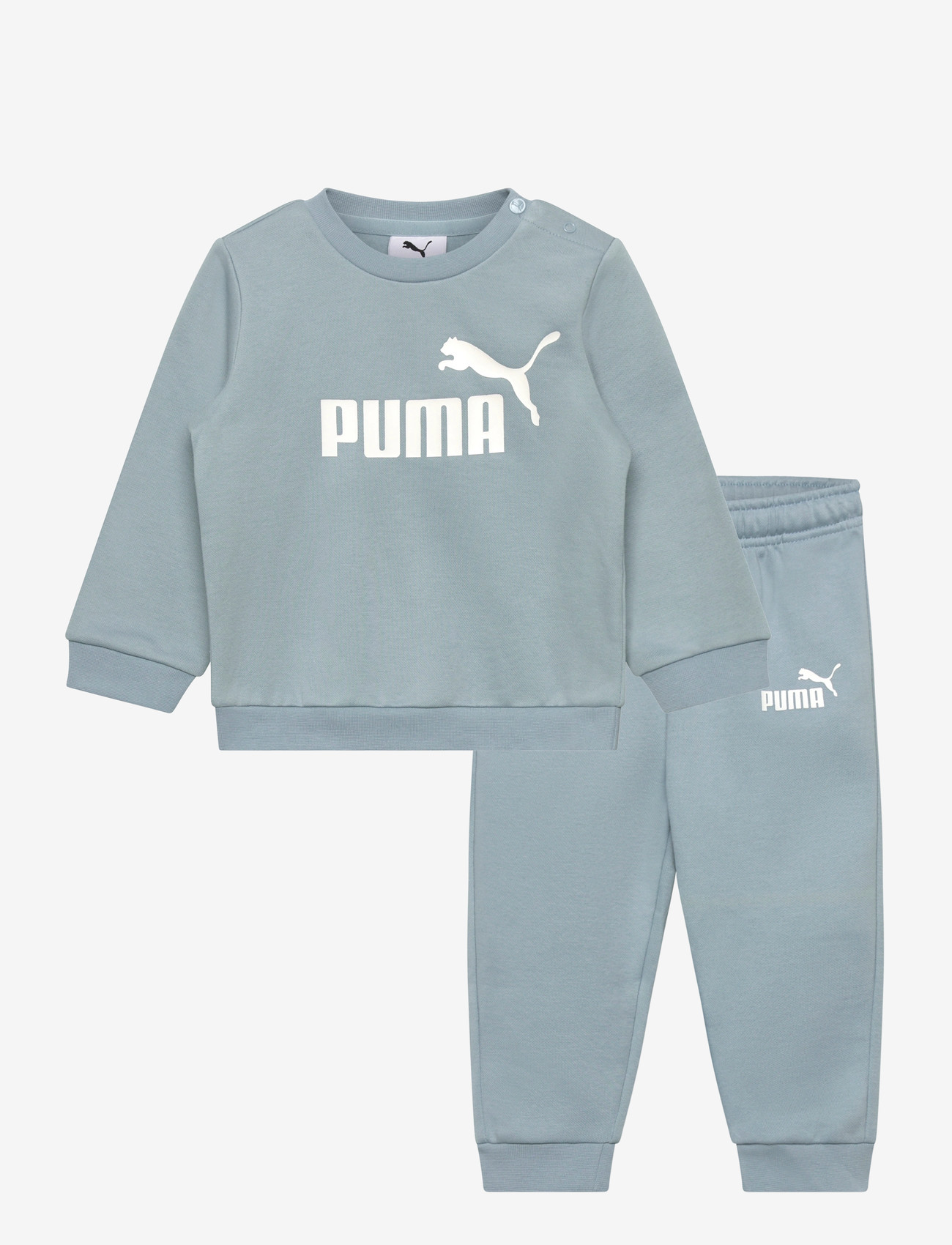 PUMA - MINICATS ESS Crew Set FL INF - tracksuits & 2-piece sets - seafoam - 0