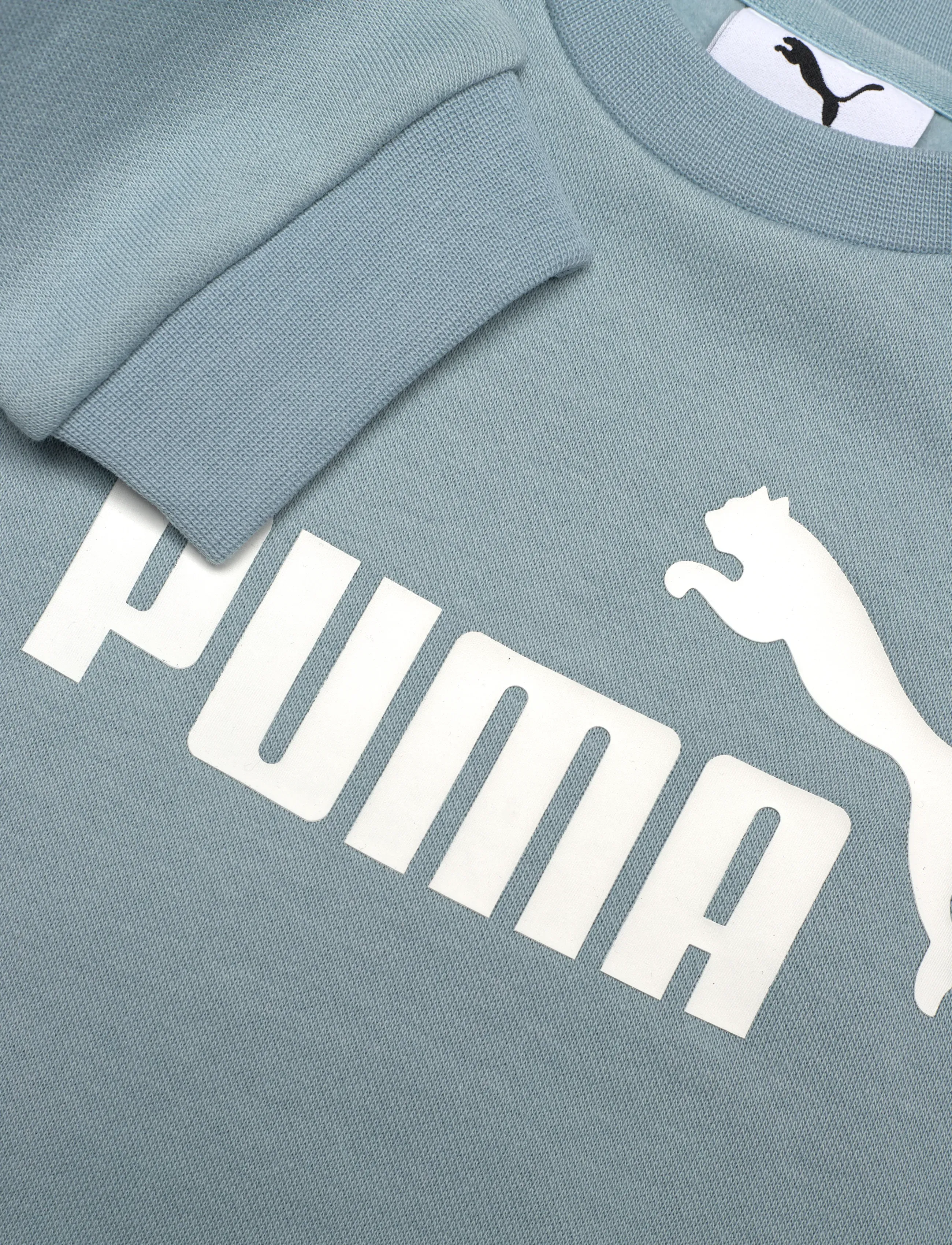 PUMA - MINICATS ESS Crew Set FL INF - treeningriided ja 2-osalised komplektid - seafoam - 2