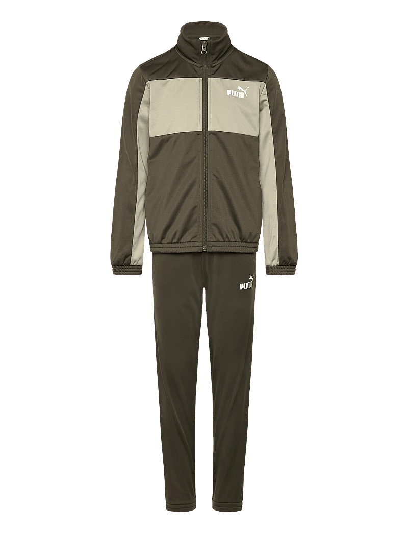 PUMA - PUMA Poly Colorblock Suit B - apģērbs - dark olive - 0