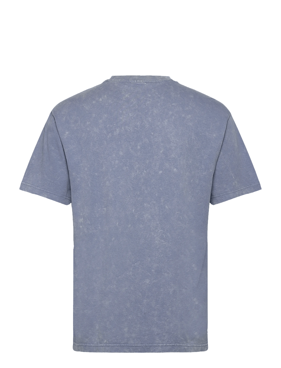 PUMA - ESS ELEVATED Relaxed Wash Tee - clothing - cool blue - 1