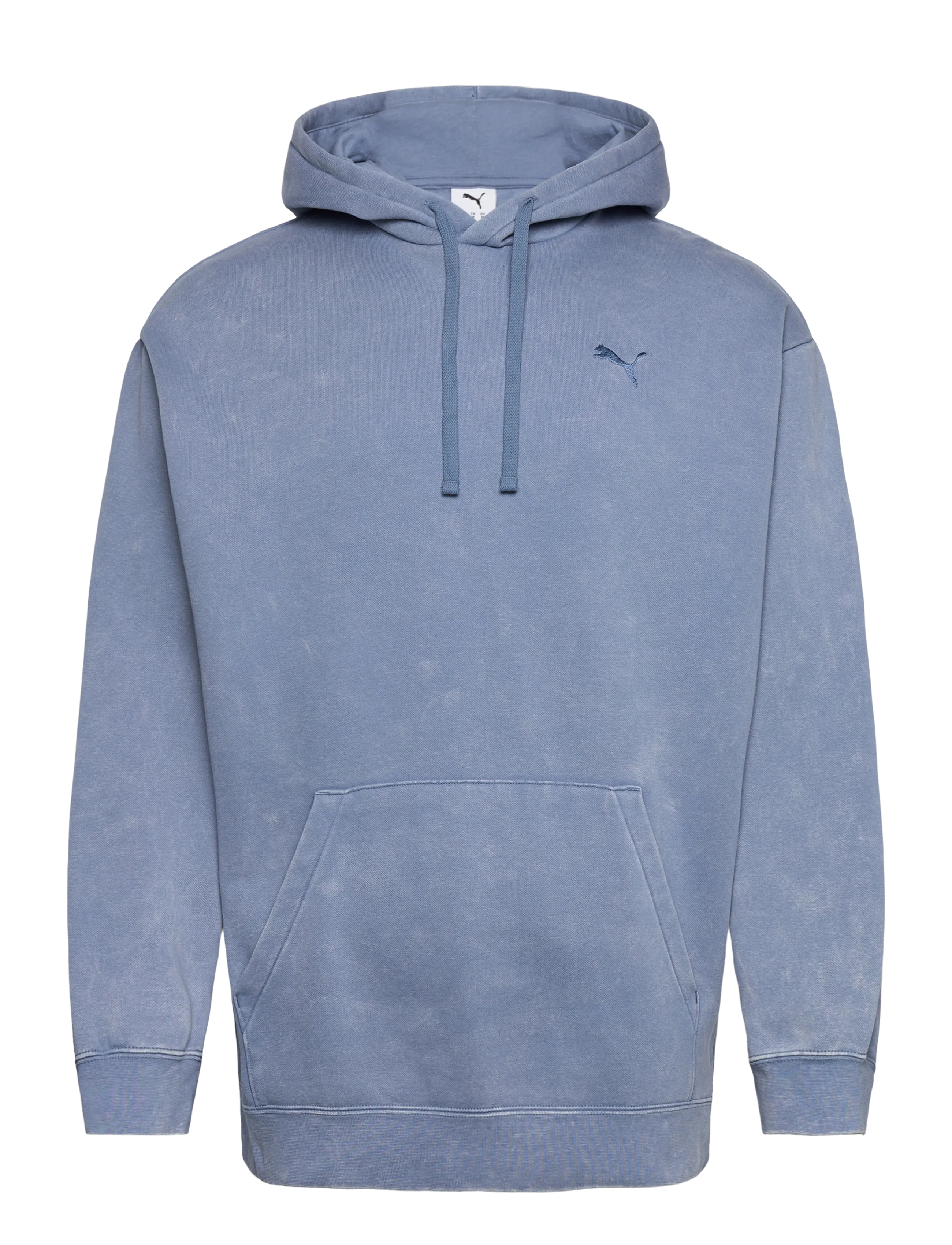 PUMA ESS ELEVATED Relaxed Wash Hoodie FL - Sweatshirts - COOL BLUE / blue