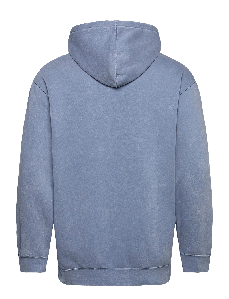 PUMA - ESS ELEVATED Relaxed Wash Hoodie FL - overdele - cool blue - 1