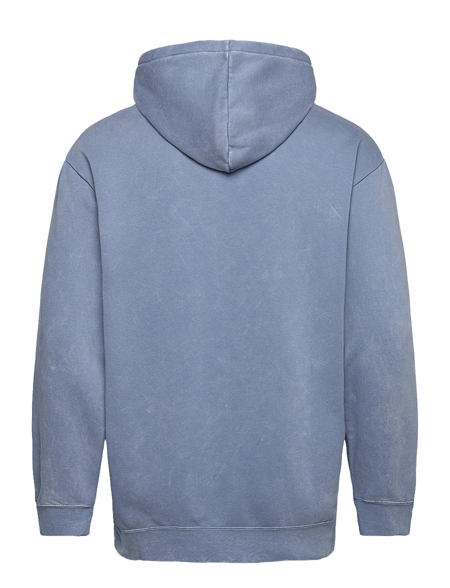 PUMA - ESS ELEVATED Relaxed Wash Hoodie FL - kapuzenpullover - cool blue - 1