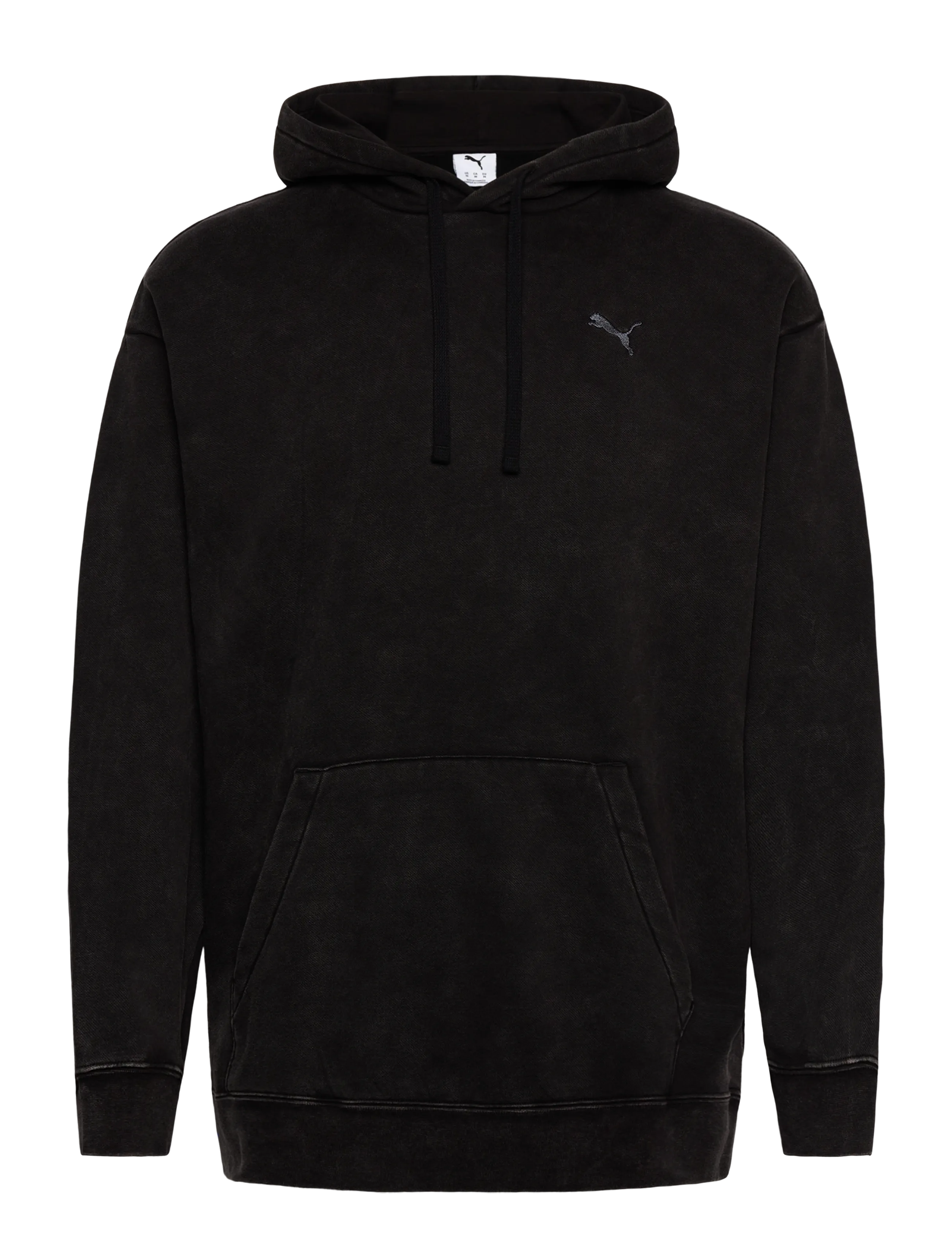 ESS ELEVATED Relaxed Wash Hoodie FL - PUMA BLACK