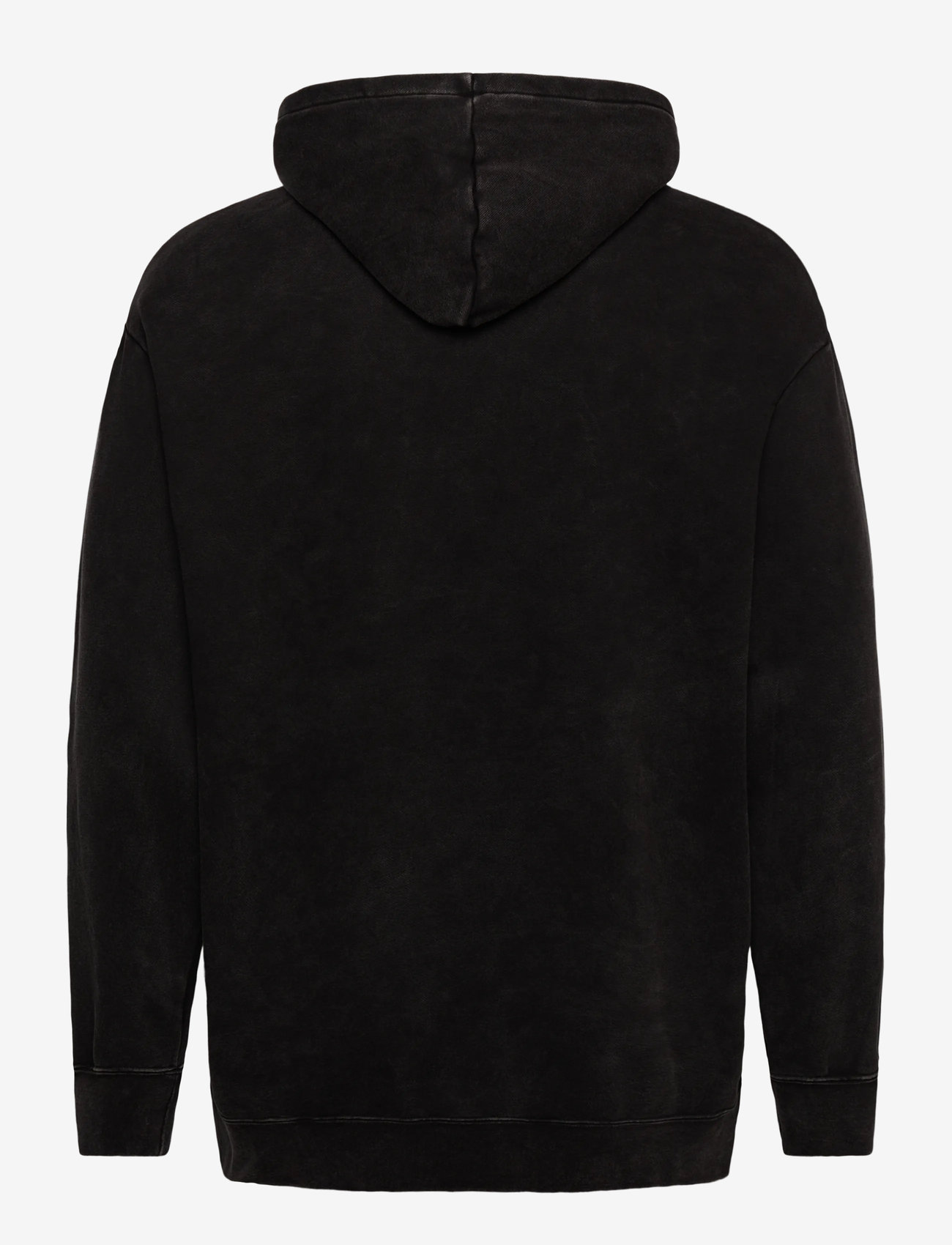 PUMA - ESS ELEVATED Relaxed Wash Hoodie FL - huvtröjor - puma black - 1