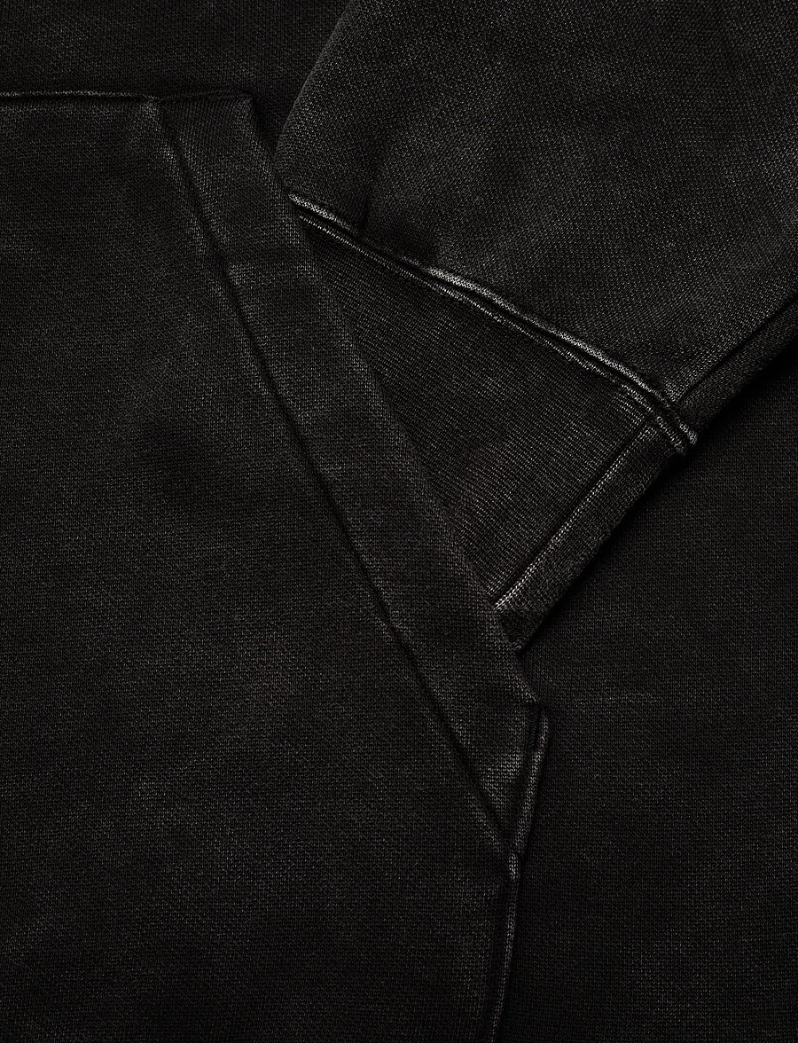 PUMA - ESS ELEVATED Relaxed Wash Hoodie FL - tops - puma black - 3