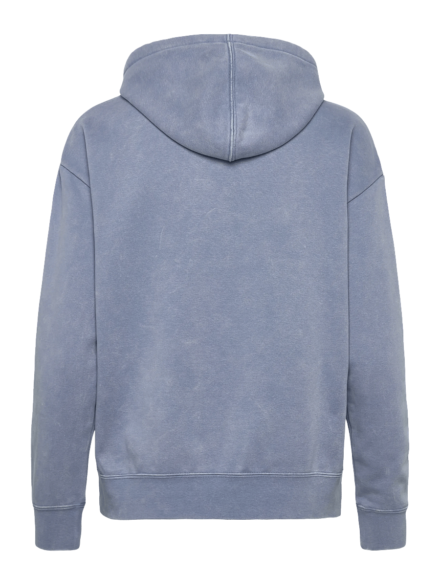 PUMA - ESS ELEVATED Relaxed Wash Hoodie FL - kapuutsiga dressipluusid - cool blue - 1