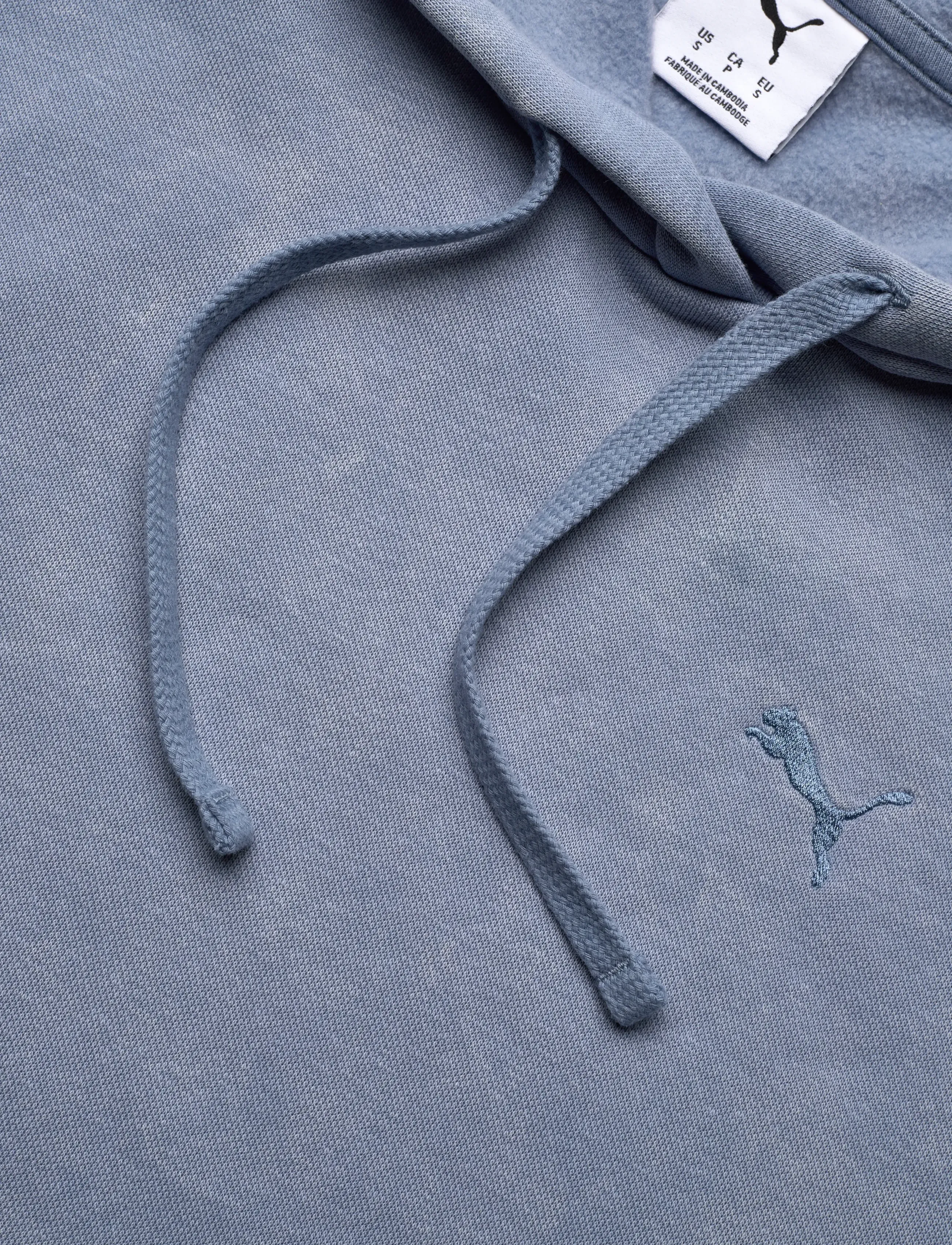PUMA - ESS ELEVATED Relaxed Wash Hoodie FL - peysur - cool blue - 2