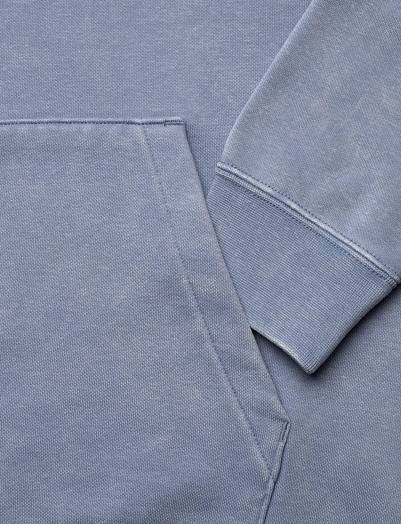 PUMA - ESS ELEVATED Relaxed Wash Hoodie FL - huvtröjor - cool blue - 3