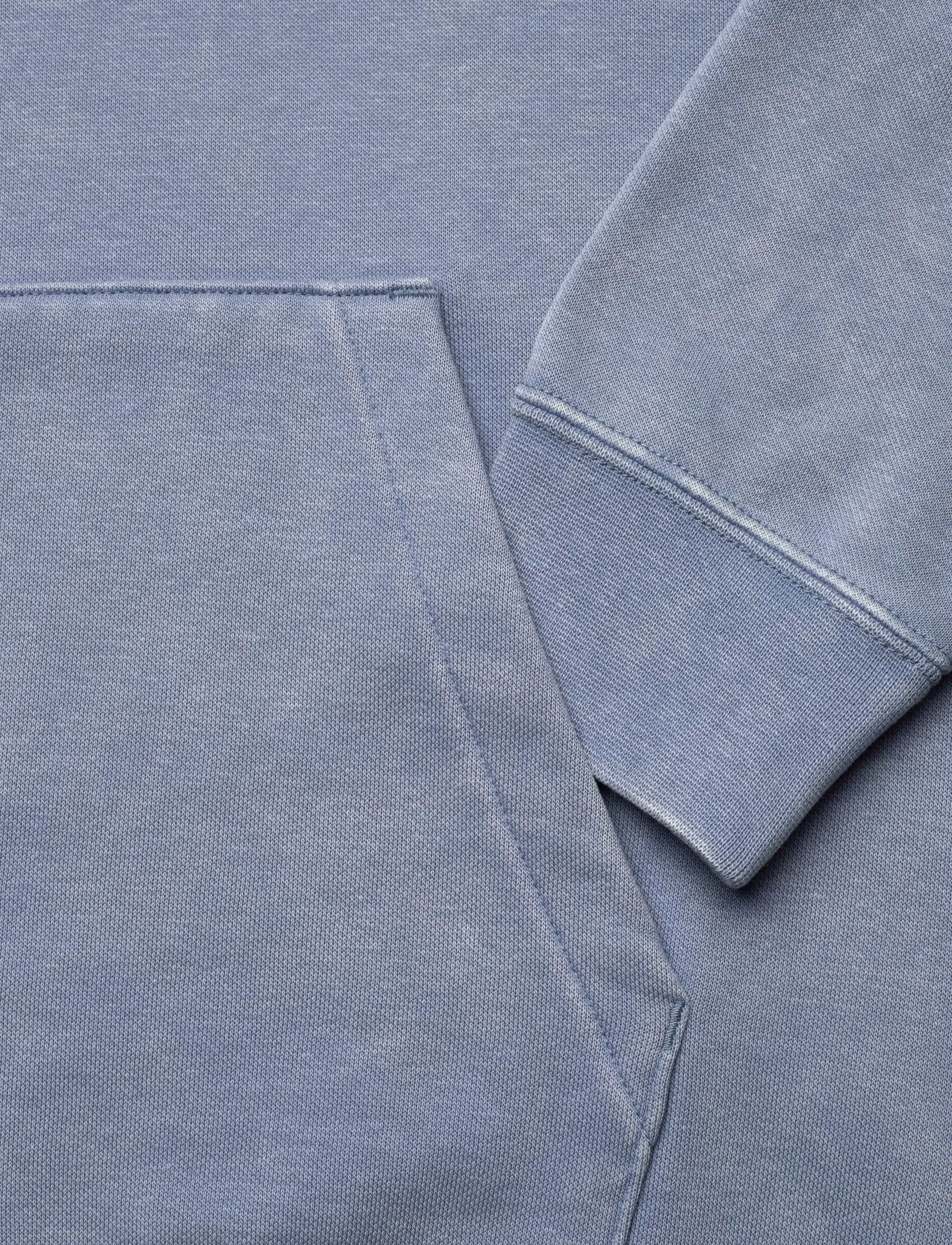 PUMA - ESS ELEVATED Relaxed Wash Hoodie FL - peysur - cool blue - 3