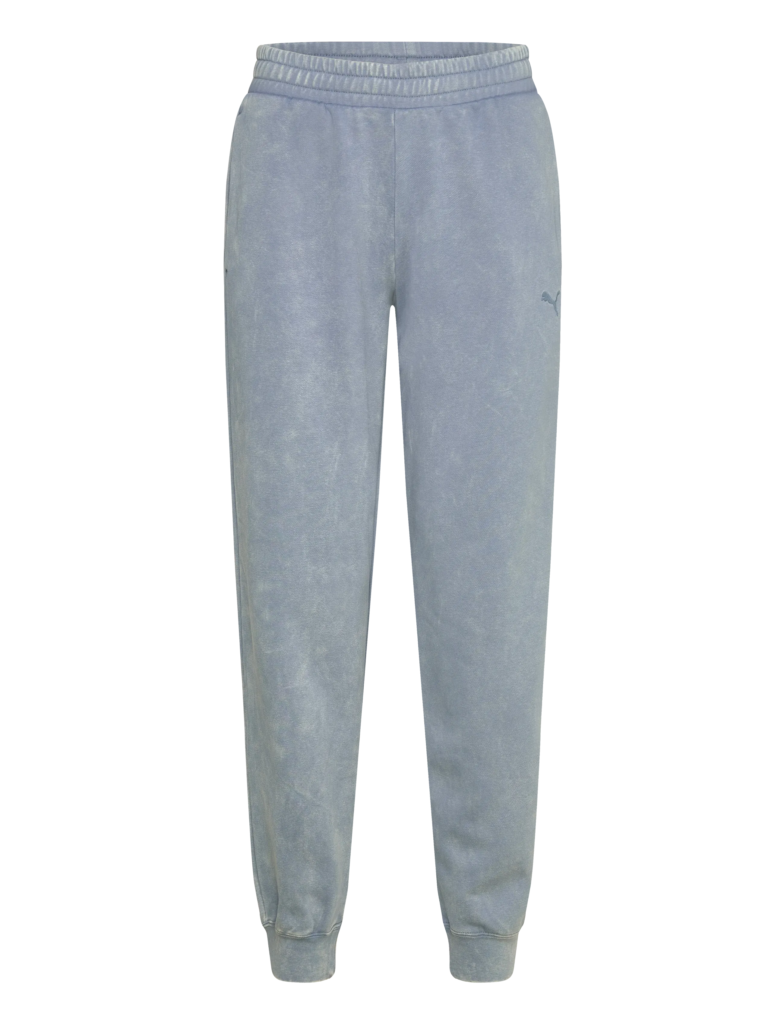 PUMA Ess Elevated Comfort Wash Sweatpants Fl Cl, S, Blue, Sport Pants > Sport Sweatpants, Dame