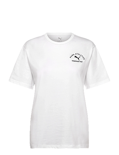 PUMA PUMA CLASS Relaxed Tee - Oberteile - PUMA WHITE / white