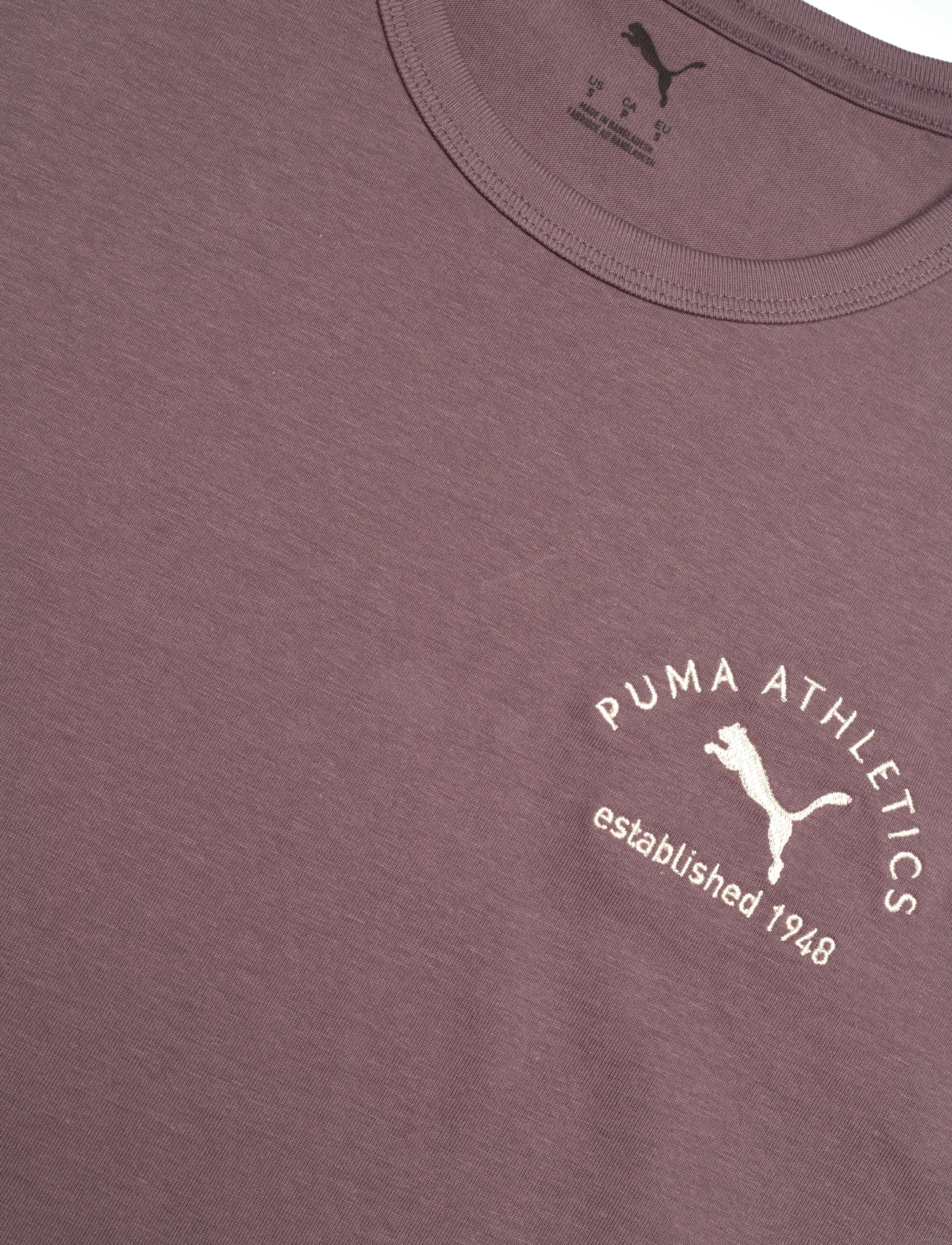 PUMA - PUMA CLASS Relaxed Tee - t-shirts - raisin - 2