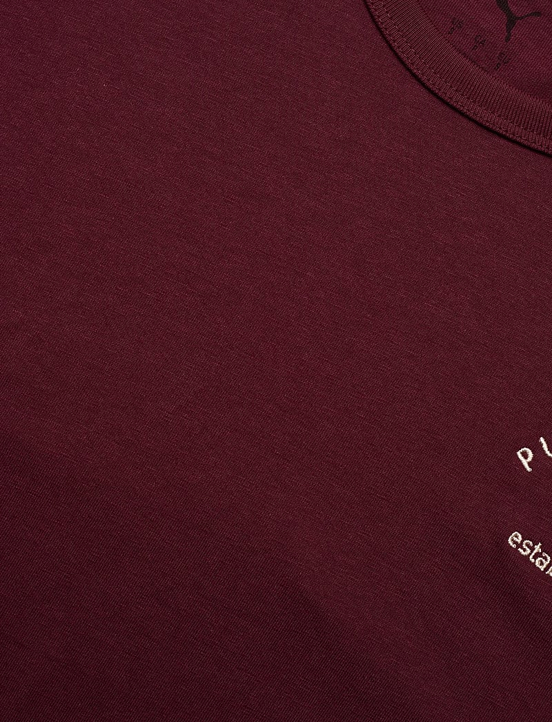 PUMA - PUMA CLASS Relaxed Tee - t-shirts - ruby shimmer - 2