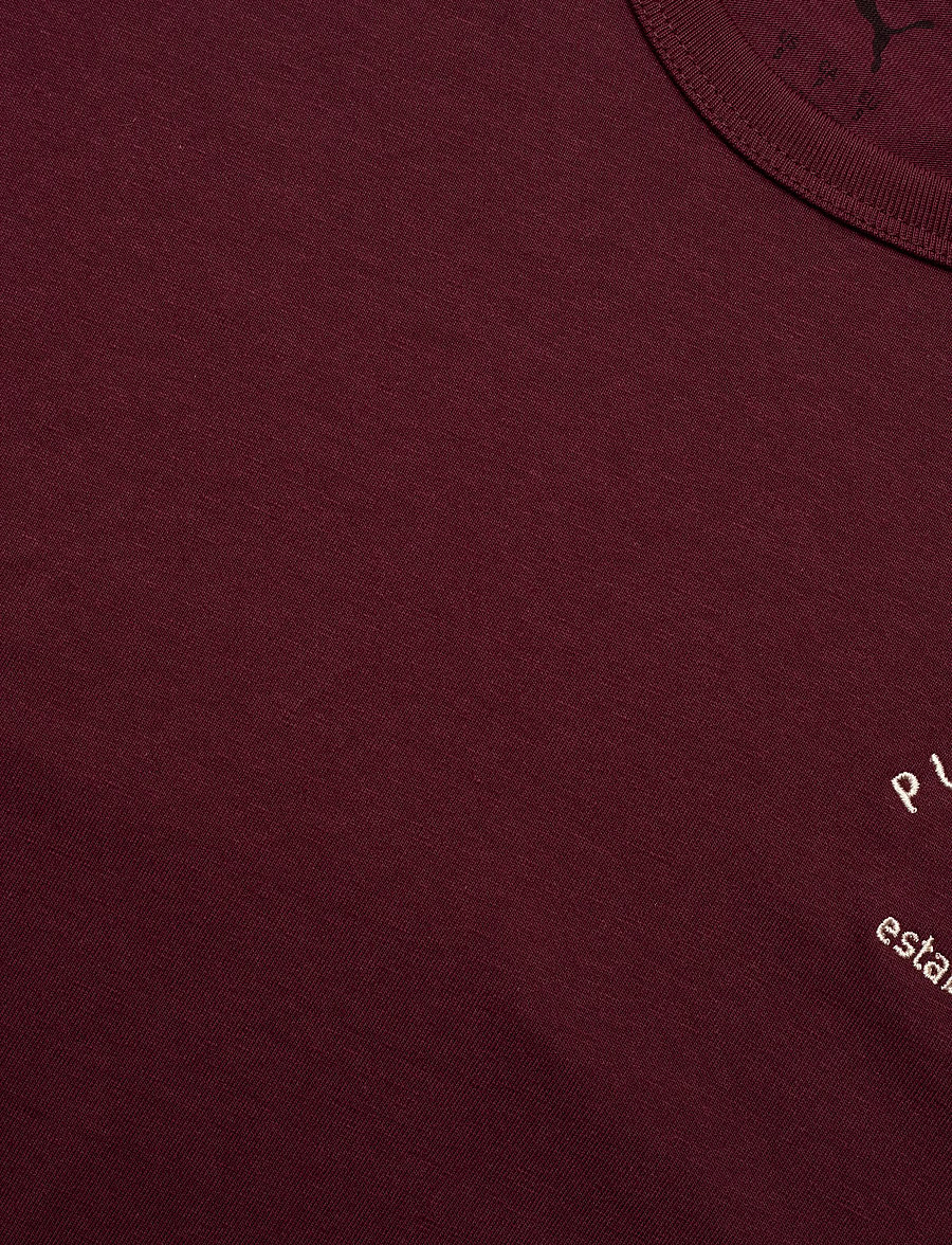 PUMA - PUMA CLASS Relaxed Tee - t-shirts - ruby shimmer - 2