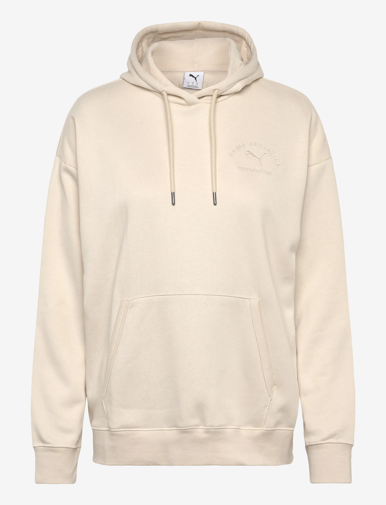PUMA - PUMA CLASS Relaxed Hoodie FL - tops - alpine snow - 0