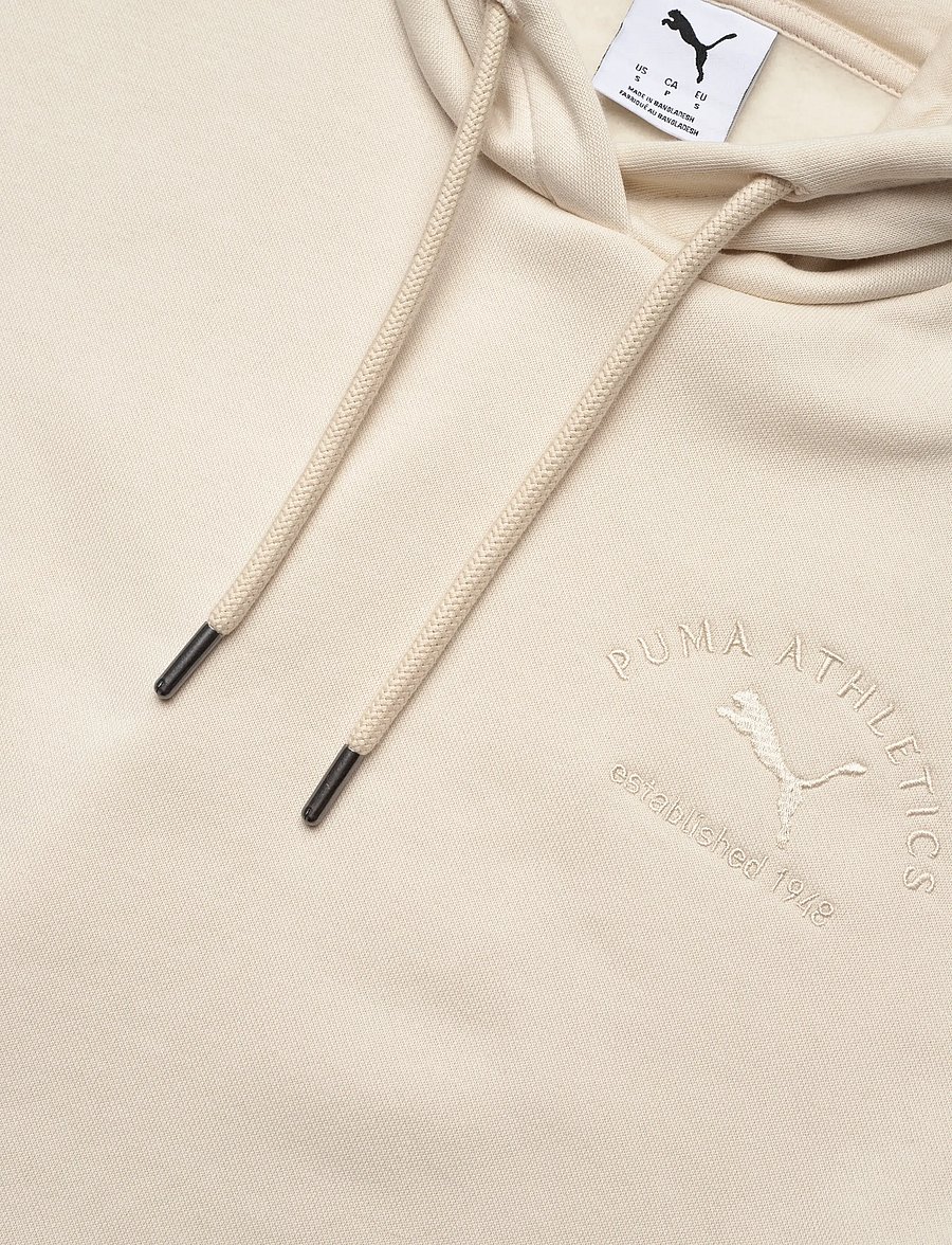 PUMA - PUMA CLASS Relaxed Hoodie FL - tops - alpine snow - 2