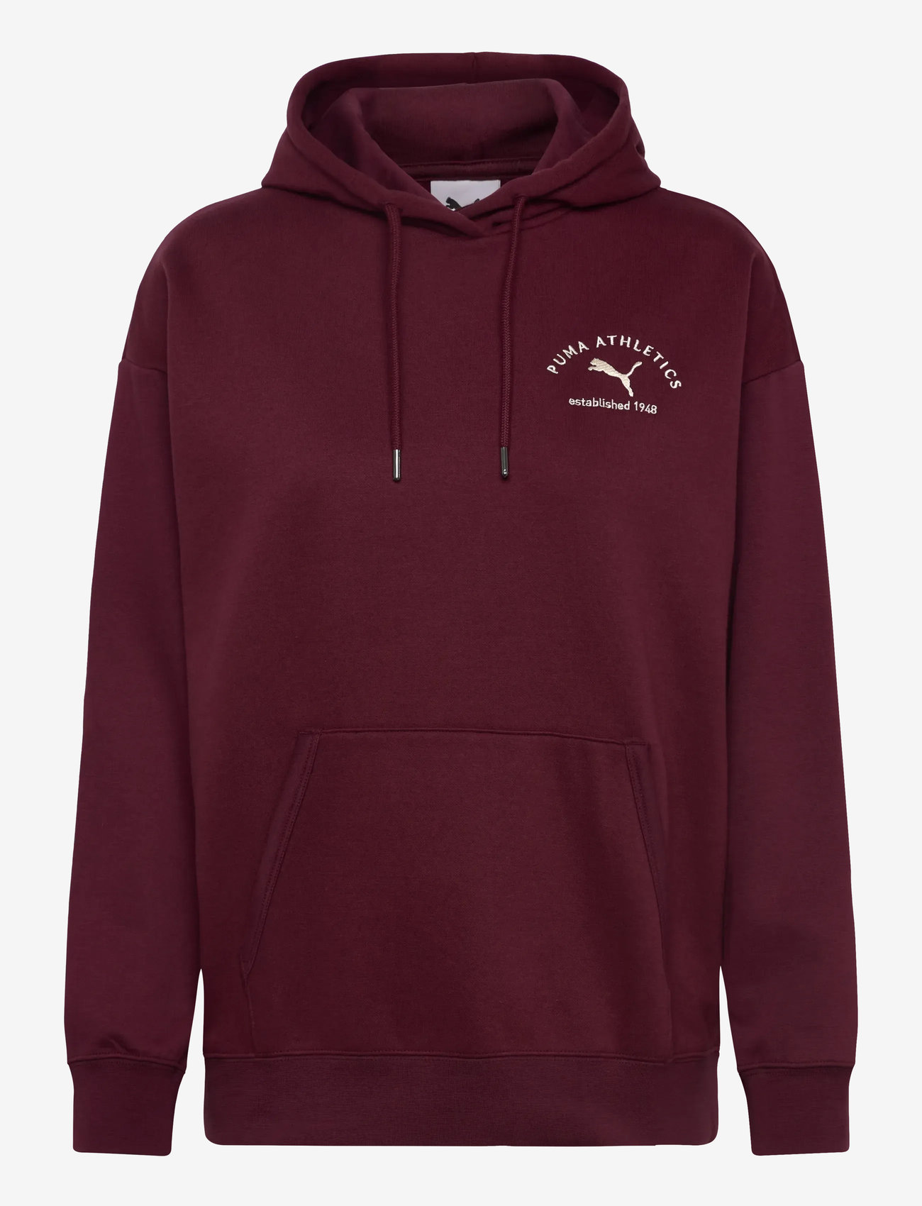 PUMA - PUMA CLASS Relaxed Hoodie FL - oberteile - ruby shimmer - 0