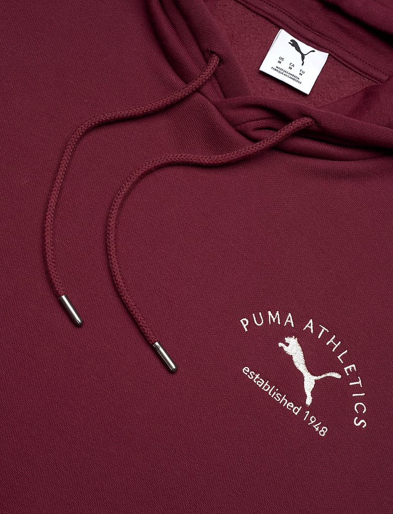 PUMA - PUMA CLASS Graphic Hoodie FL - overdele - ruby shimmer - 2