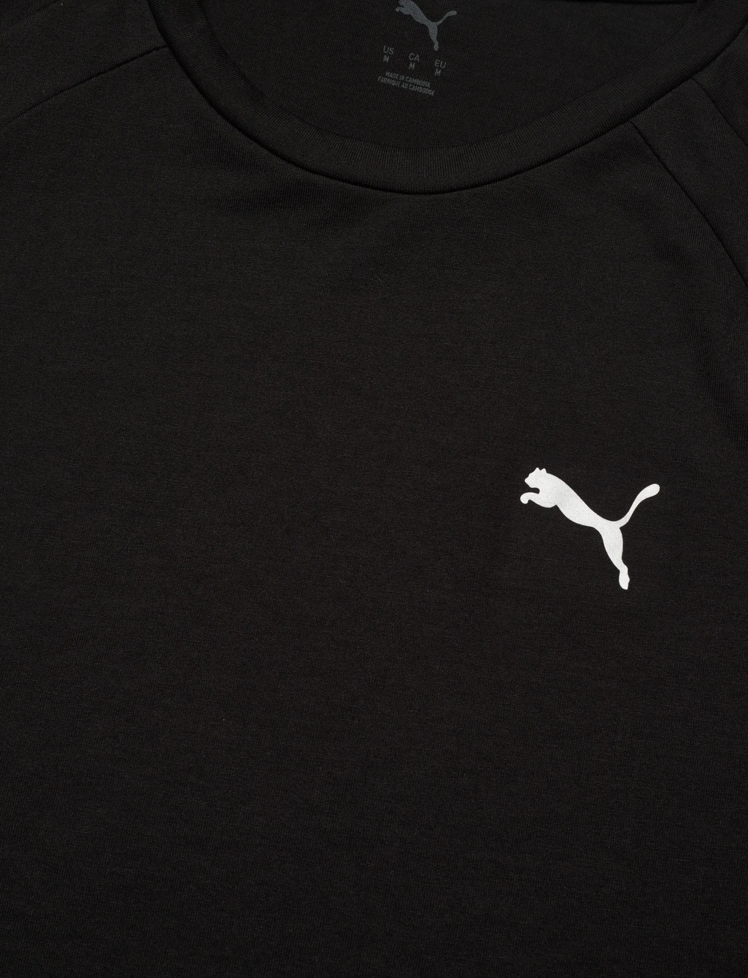 PUMA - EVOSTRIPE Tee - puma black - 2