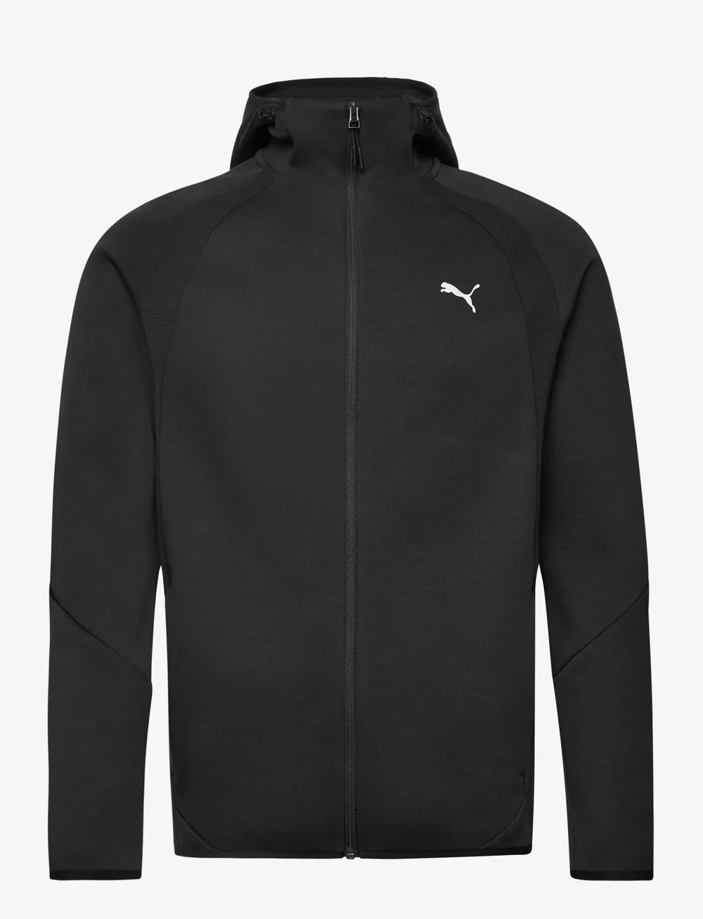 PUMA - EVOSTRIPE FZ Hoodie DK - tøj - puma black - 0