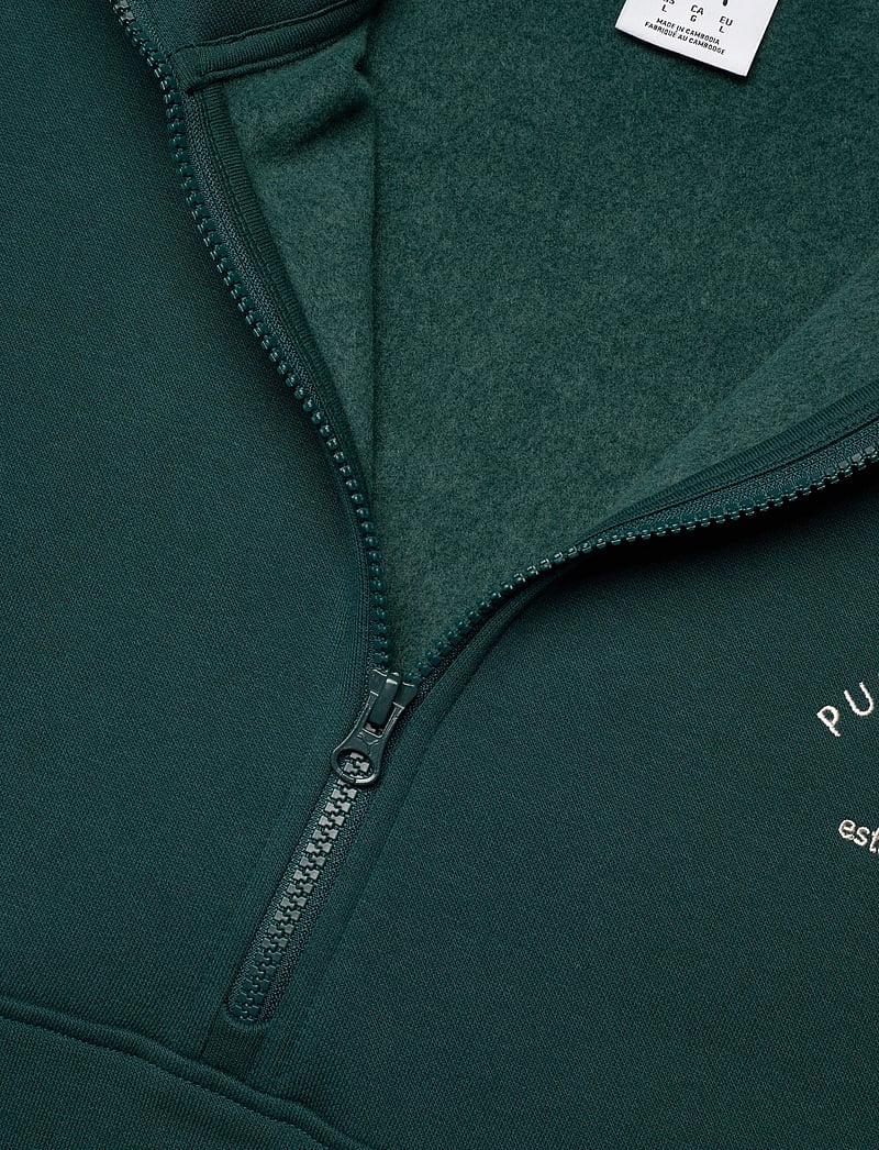 PUMA - PUMA CLASS Half Zip Sweater FL - alussärgid - green terrain - 2