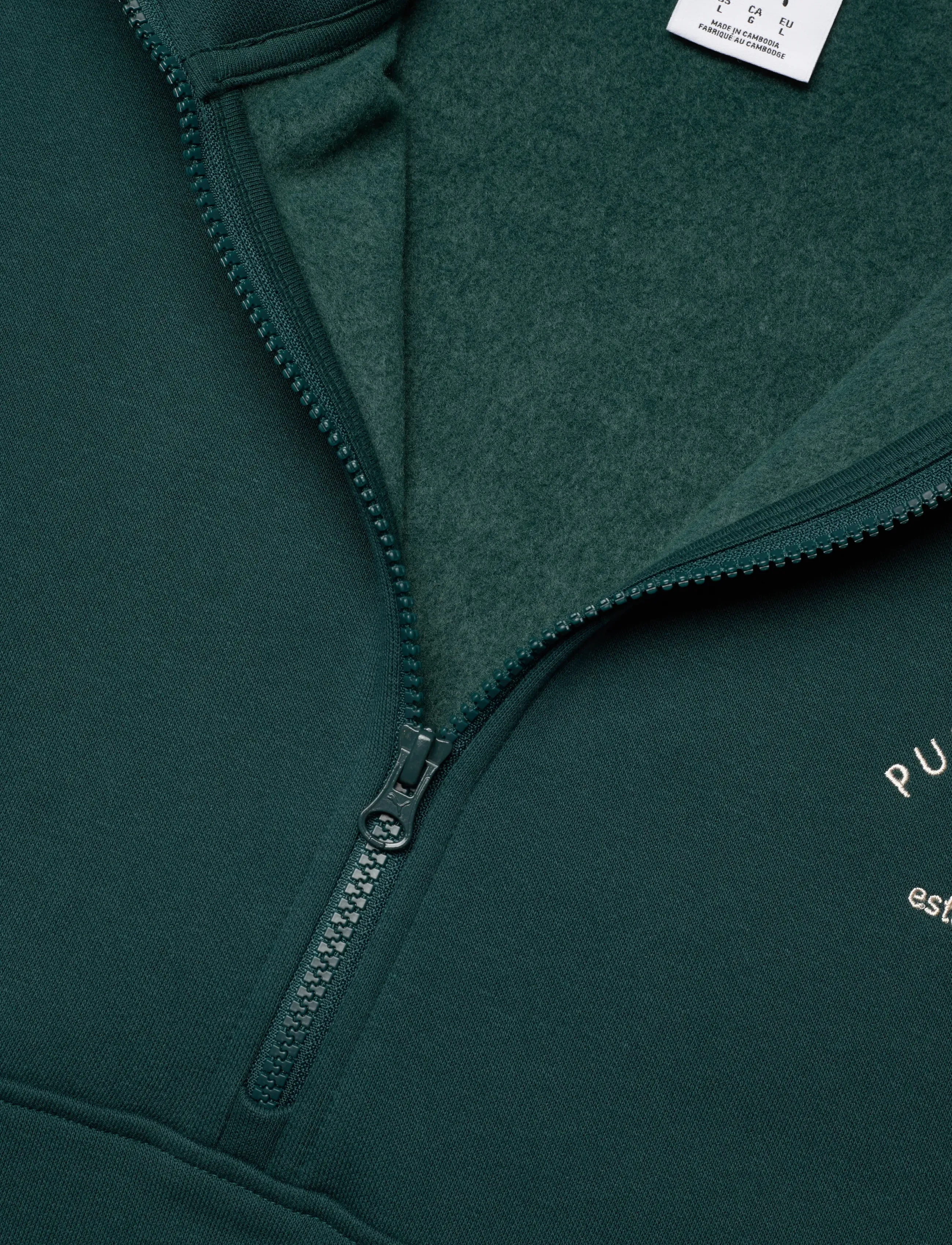 PUMA - PUMA CLASS Half Zip Sweater FL - sport - green terrain - 2