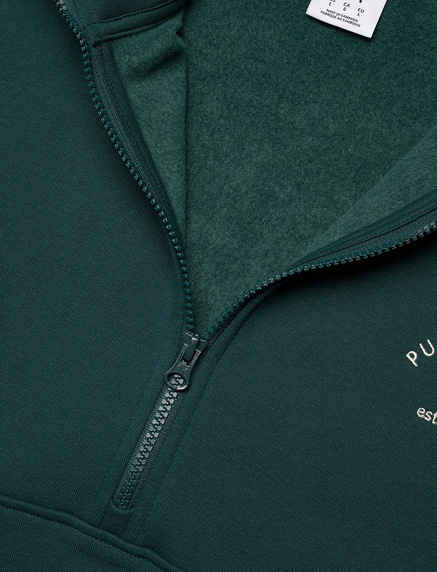PUMA - PUMA CLASS Half Zip Sweater FL - Överdelar - green terrain - 2