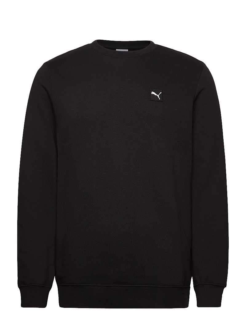 PUMA - ESS ELEVATED Crew FL - kläder - puma black - 0