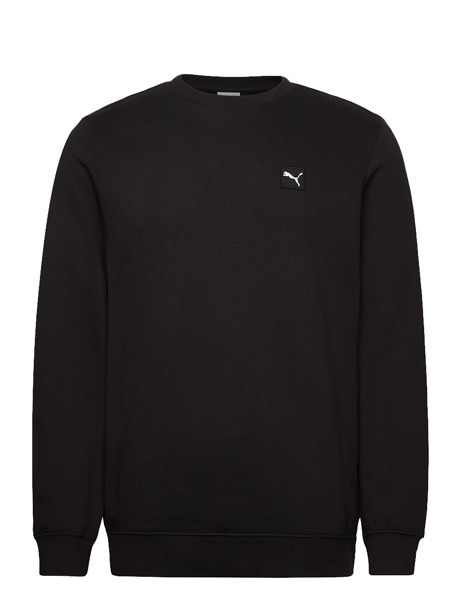 PUMA - ESS ELEVATED Crew FL - klær - puma black - 0