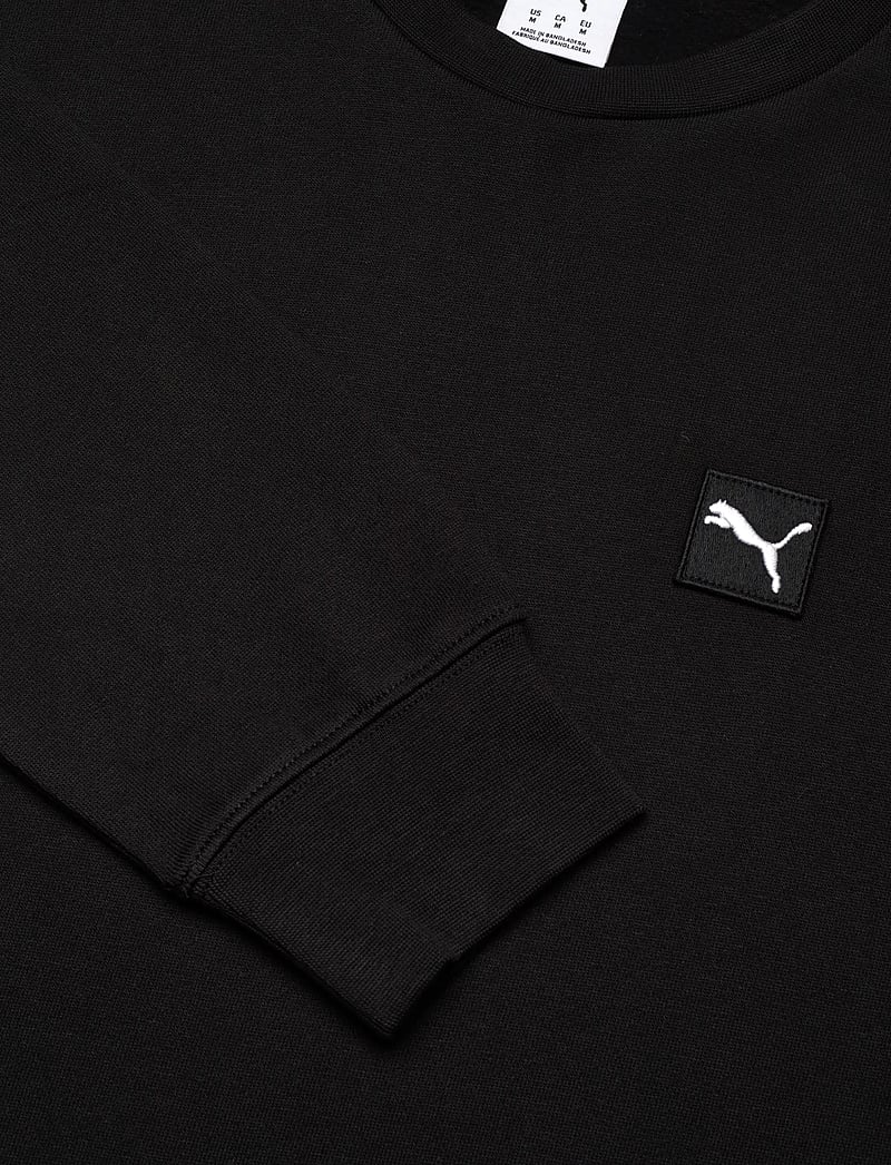 PUMA - ESS ELEVATED Crew FL - kläder - puma black - 2