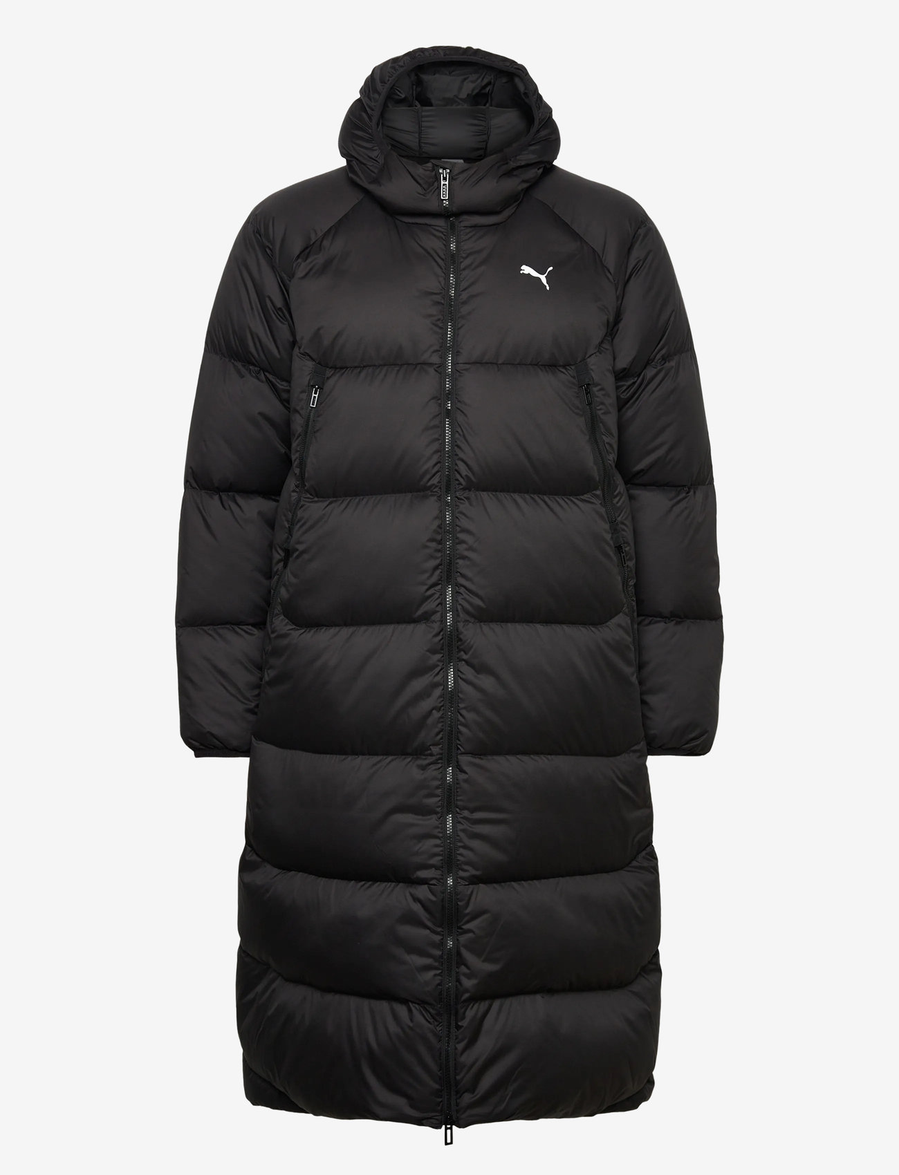PUMA - Hooded Down Puffer Coat - vinterjackor - puma black - 0
