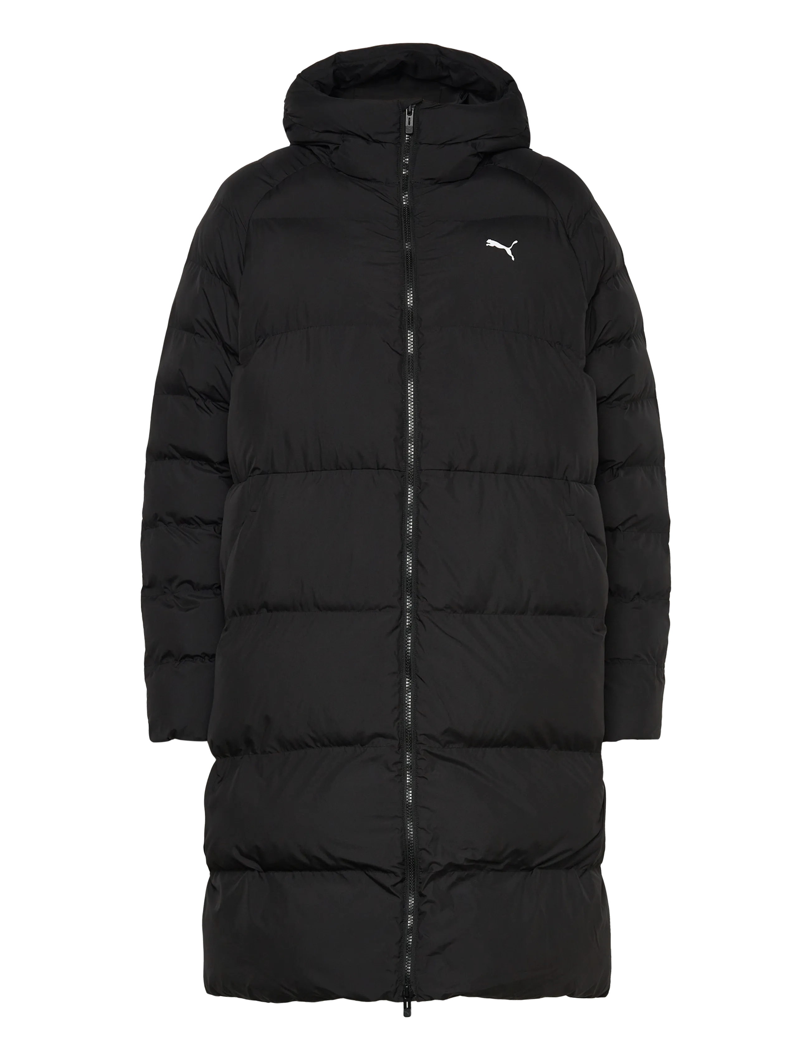 PUMA Mono Hooded Parka, S, Black, Sport Jackets > Sport Parkas, Dame