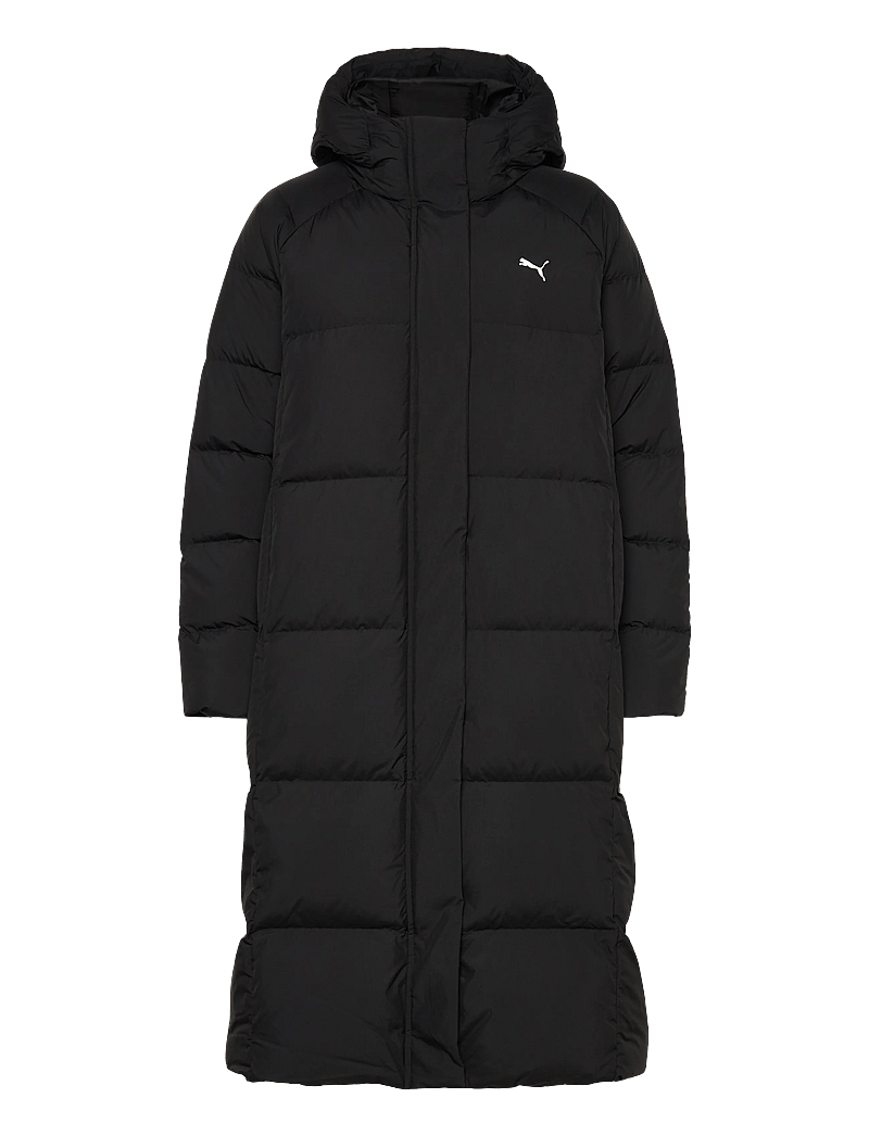 PUMA - Hooded Down Puffer Coat - dunjackor - puma black - 0