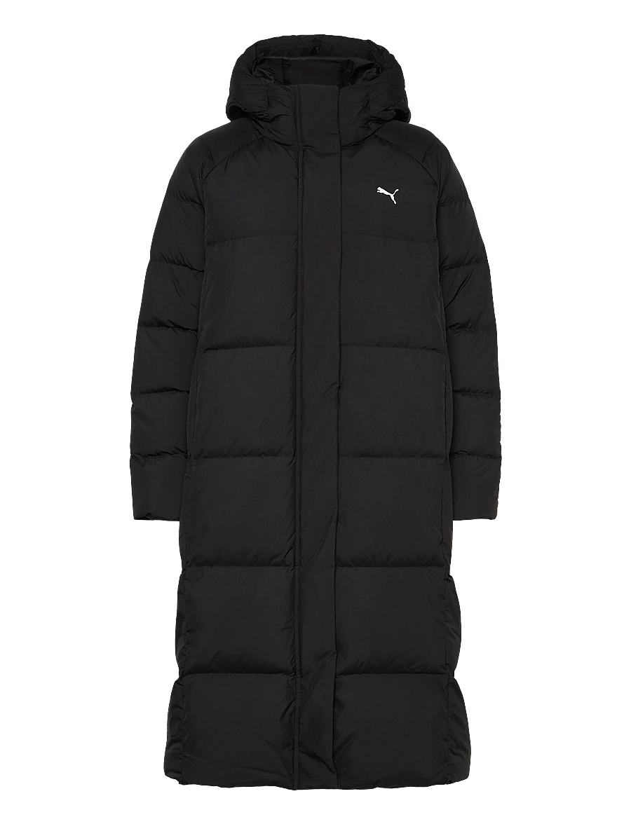 PUMA - Hooded Down Puffer Coat - doudounes - puma black - 0