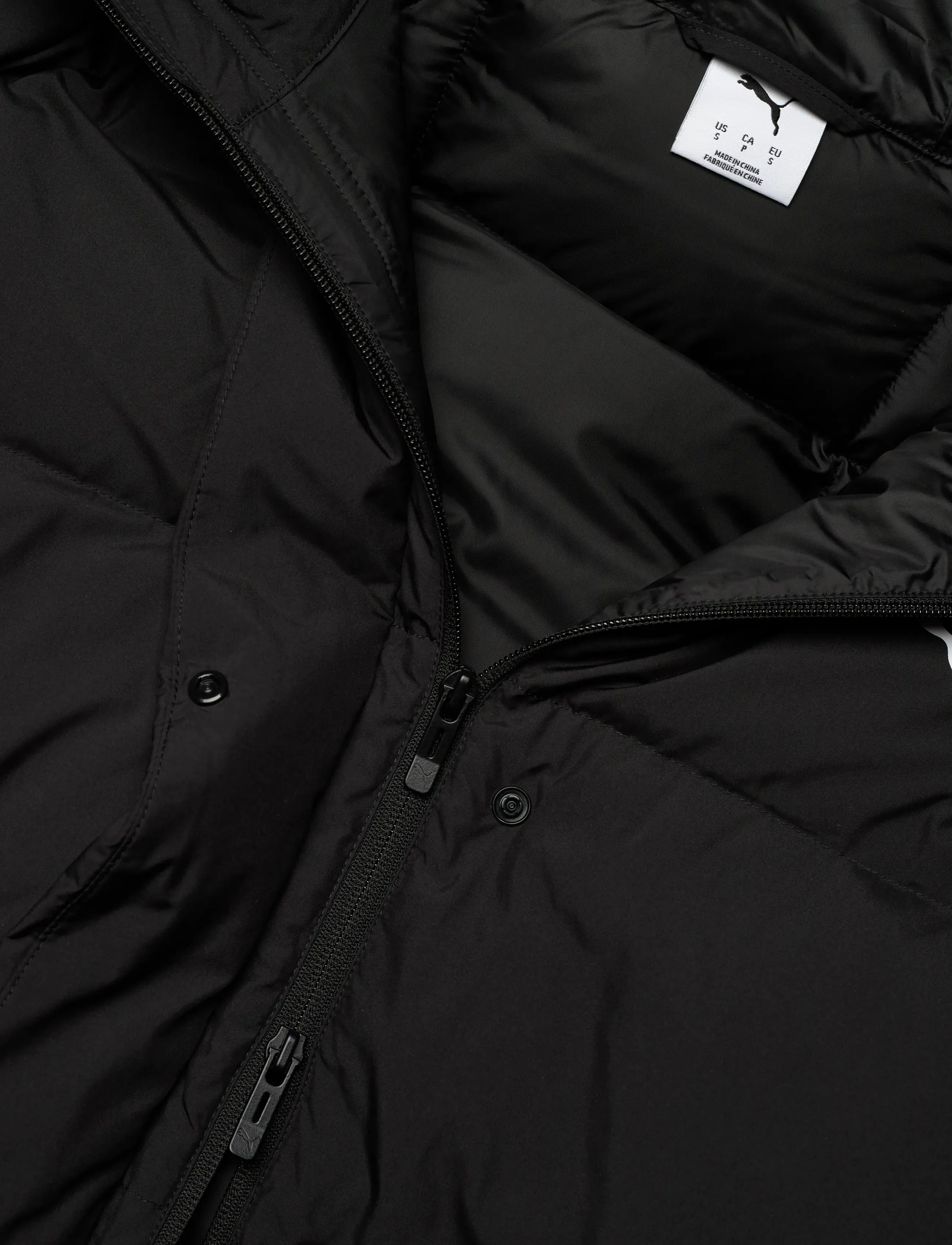 PUMA - Hooded Down Puffer Coat - dunfrakker - puma black - 2