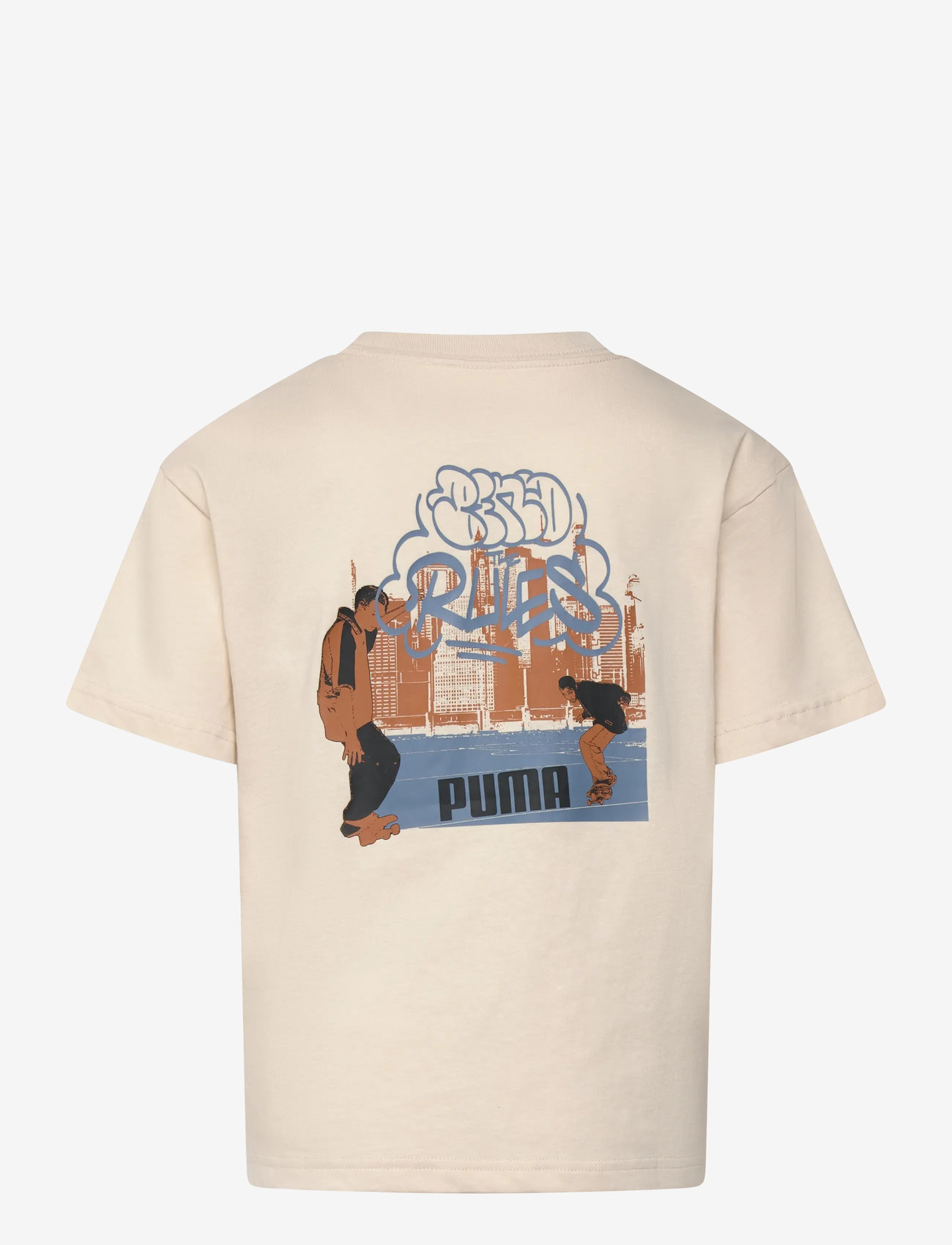 PUMA - MID90s Graphic Tee II B - lühikeste varrukatega t-särgid - alpine snow - 1