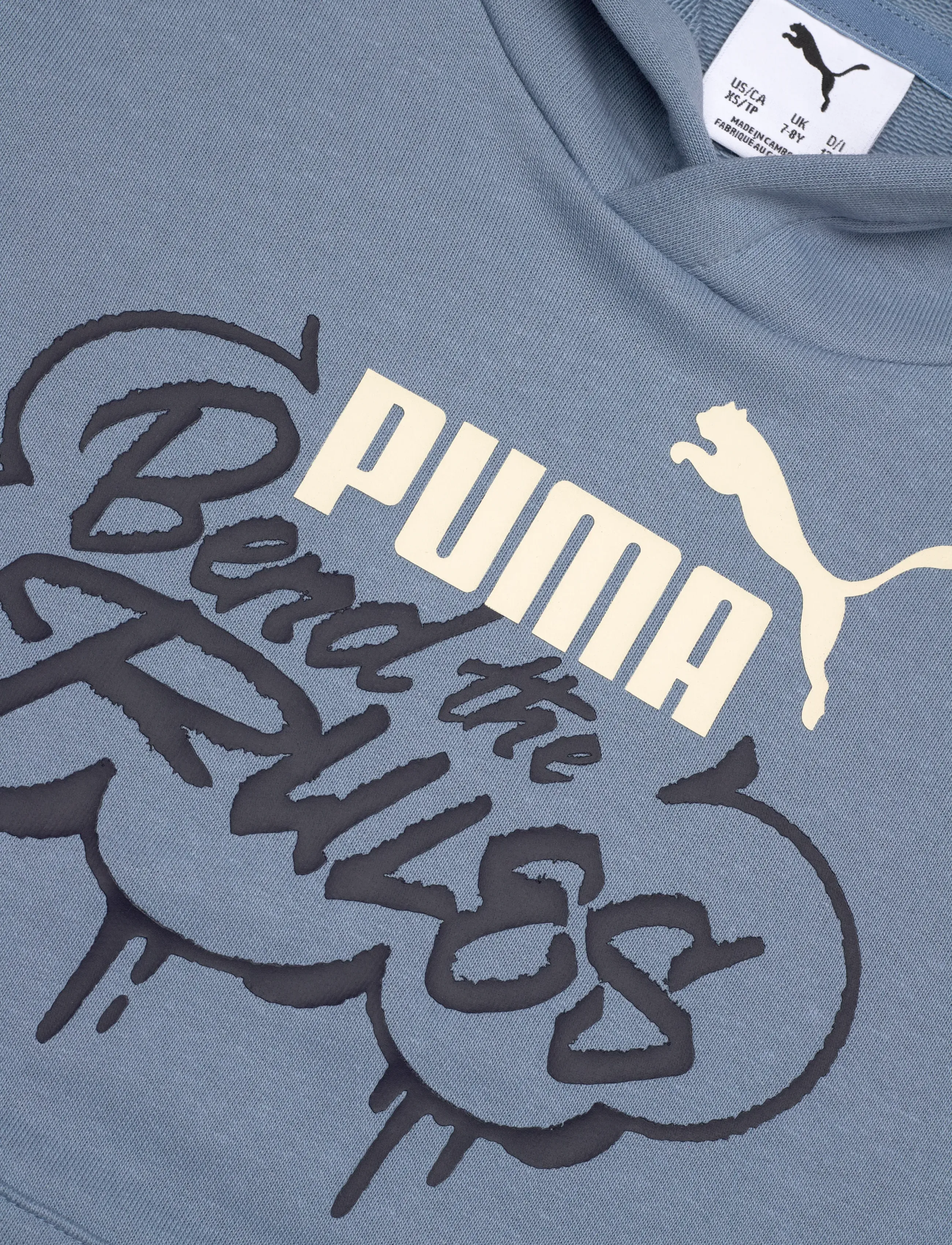 PUMA - MID90s Hoodie TR B - kapuutsiga dressipluusid - cool blue - 2