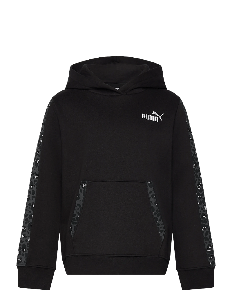 PUMA - ESS GRAPHIC Animal Hoodie FL G - hættetrøjer - puma black - 0