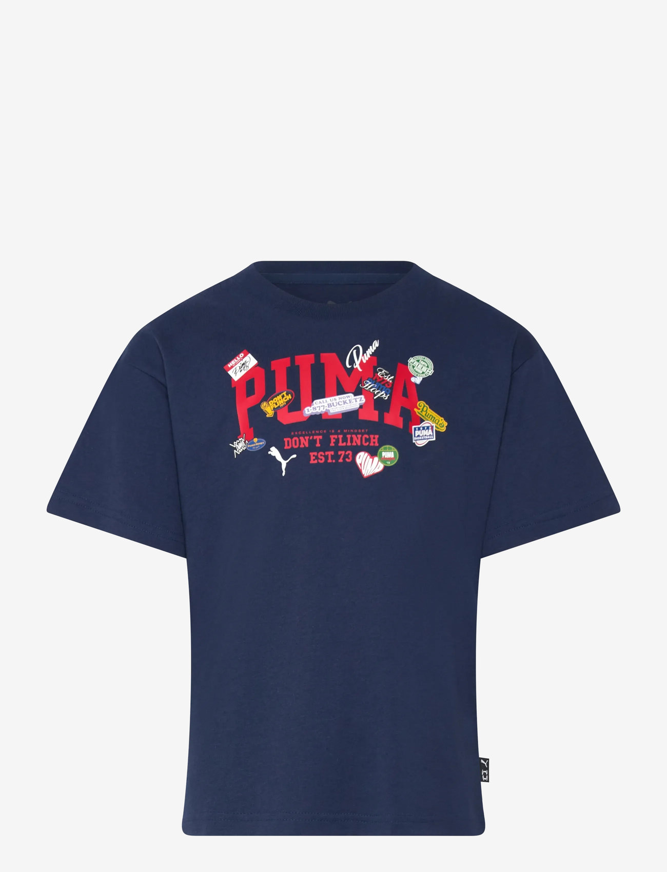 PUMA - BASKETBALL HOOPERHOTLINE Tee B - lühikeste varrukatega t-särgid - persian blue - 0