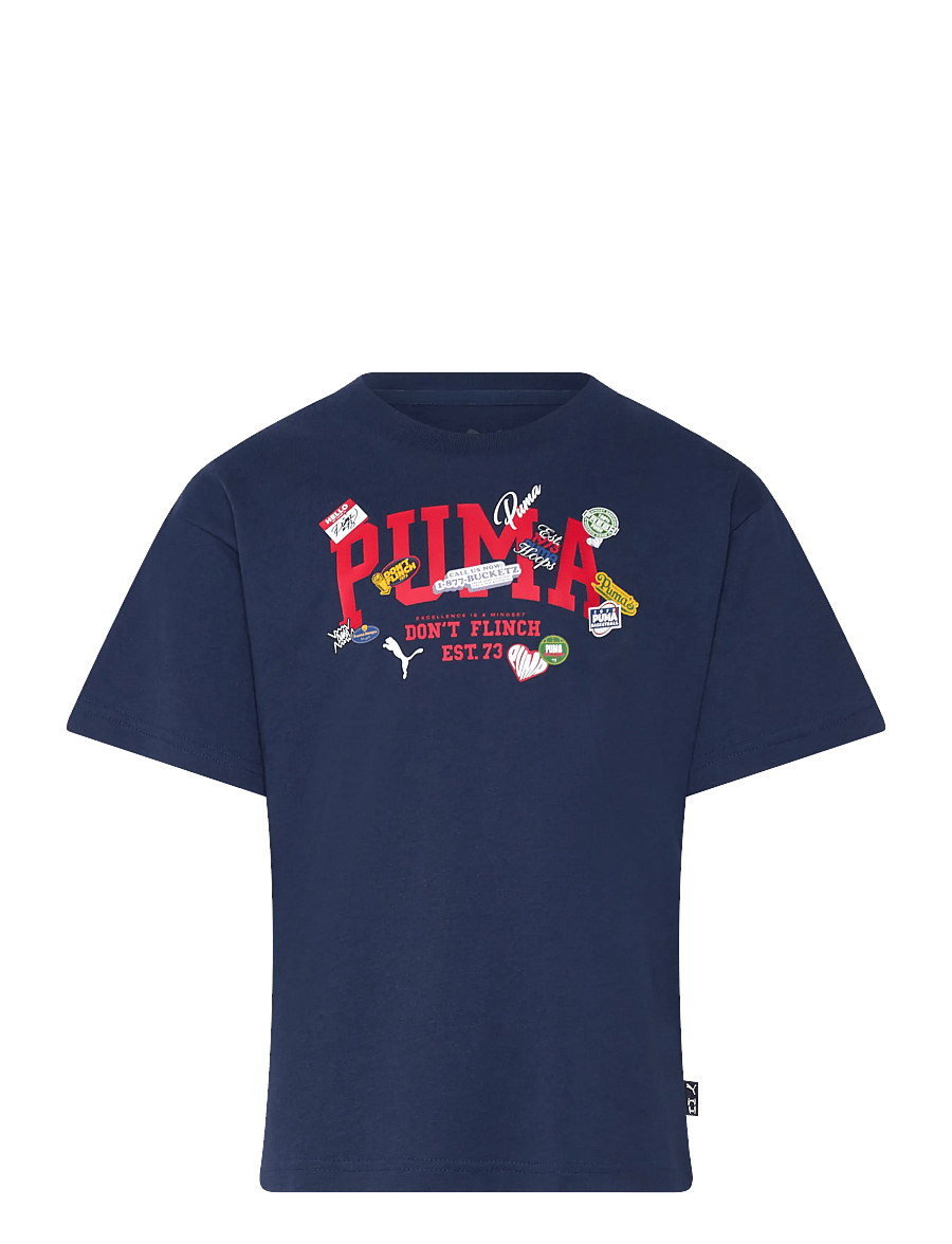 PUMA - BASKETBALL HOOPERHOTLINE Tee B - kortærmede t-shirts - persian blue - 0
