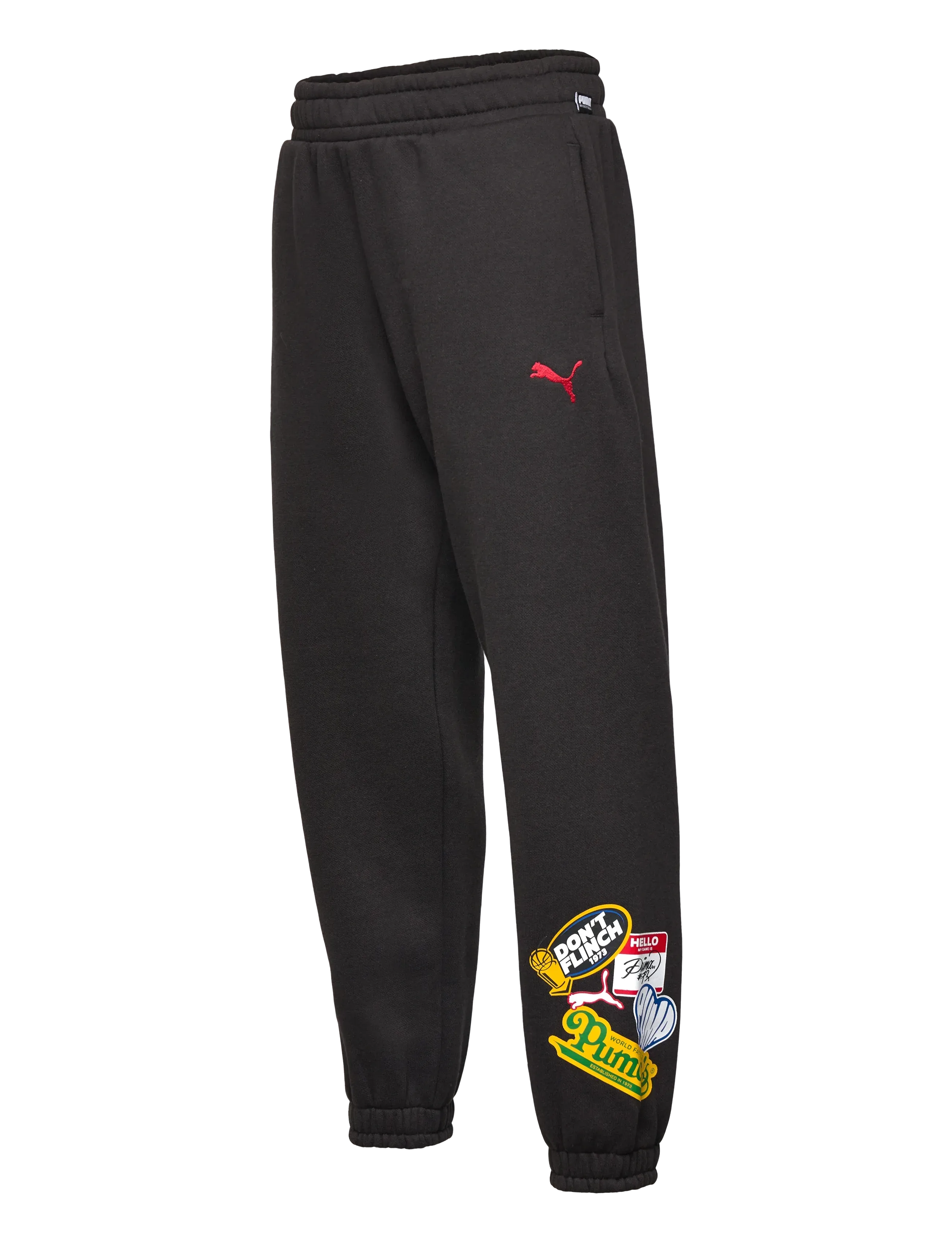 PUMA - BASKETBALL HOOPERHOTLINE Sweatpants FL B - puma black - 2