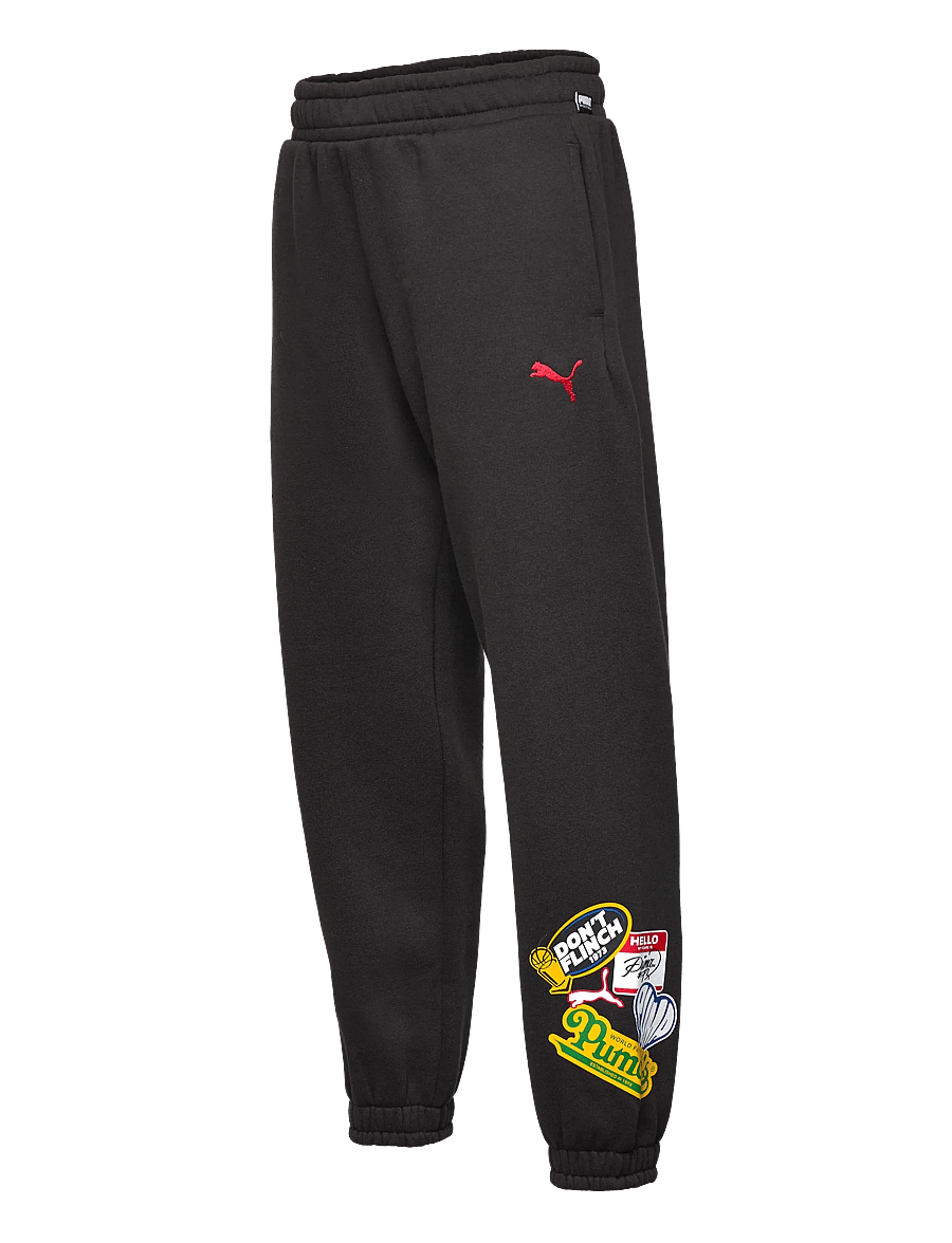 PUMA - BASKETBALL HOOPERHOTLINE Sweatpants FL B - puma black - 2