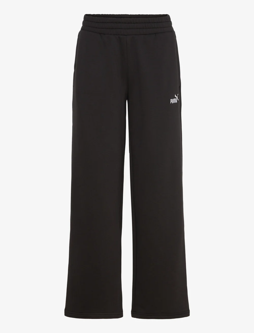 PUMA - ESS Small No. 1 Logo Comfort Straight Pants FL op - träningsbyxor - puma black - 0