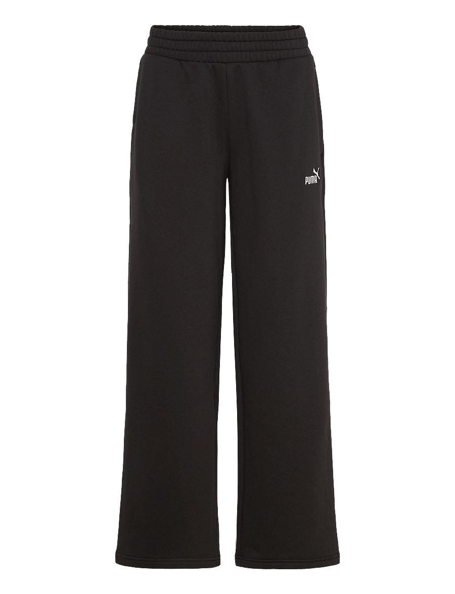 PUMA - ESS Small No. 1 Logo Comfort Straight Pants FL op - trainingshosen - puma black - 0